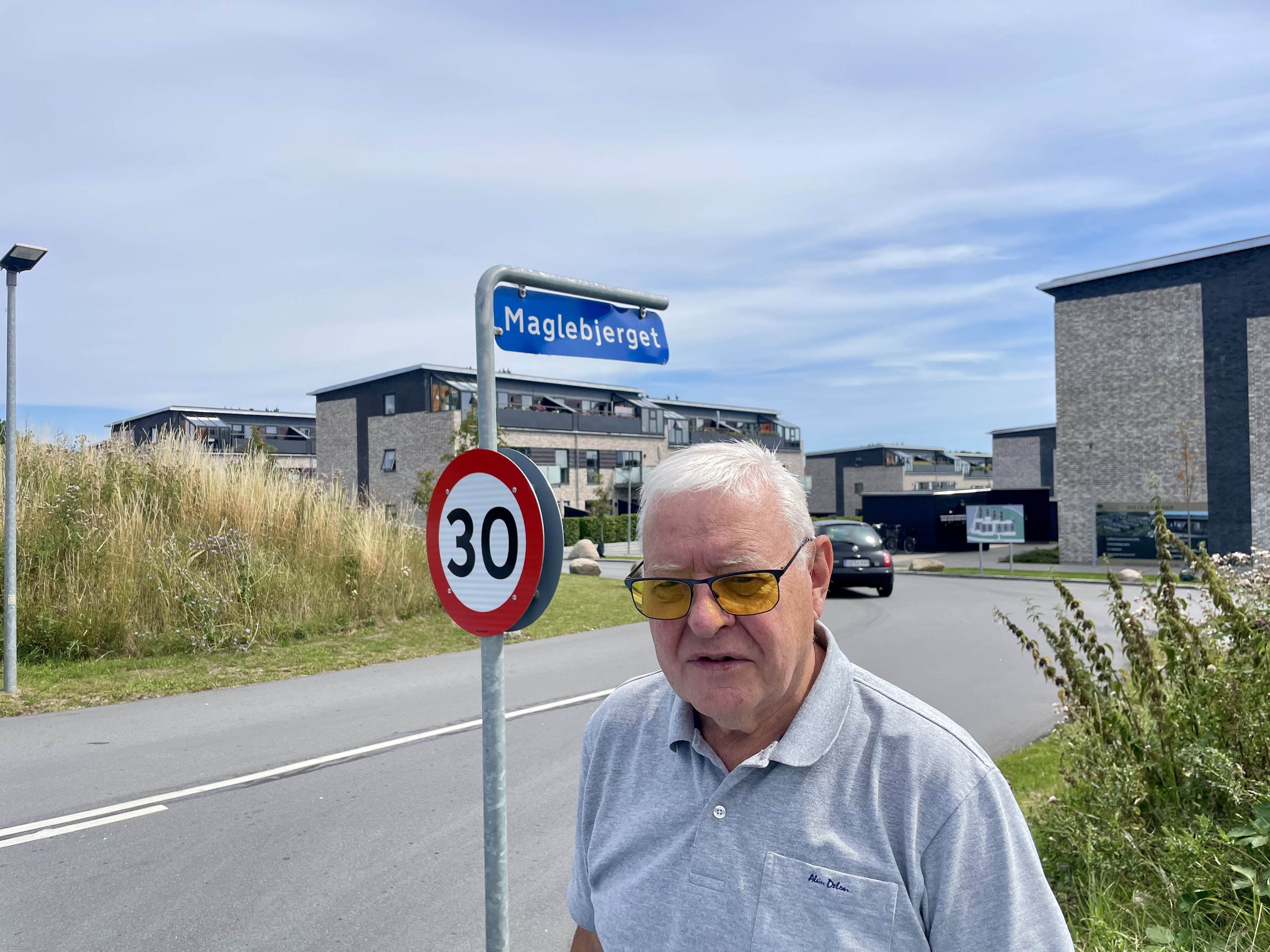 Kurt T. Larsen er beboerrepræsentant og kæmper for en bus til den nye bydel.