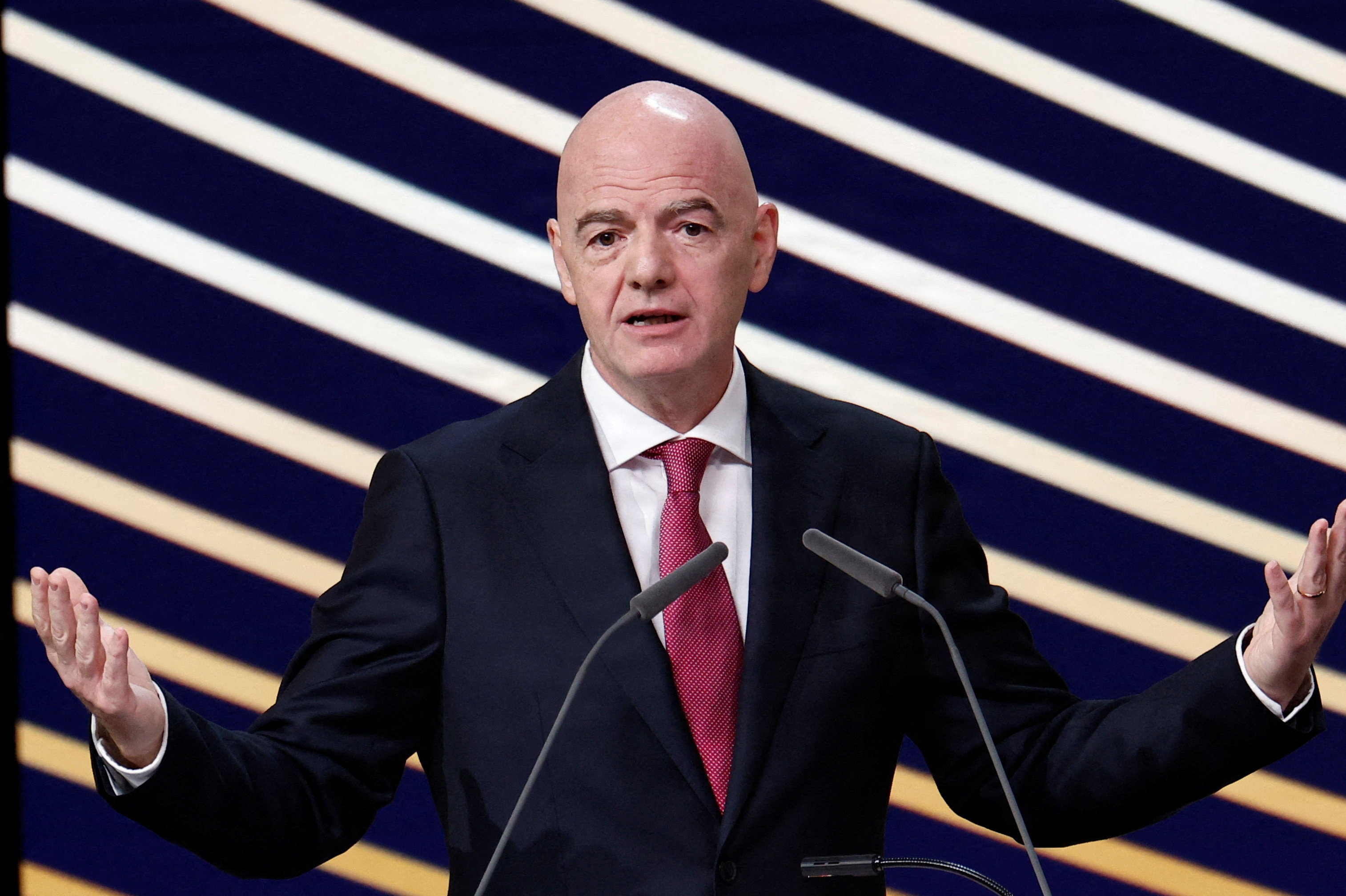 Uefa har mistet tilliden til Gianni Infantino og Fifa. (Arkivfoto).