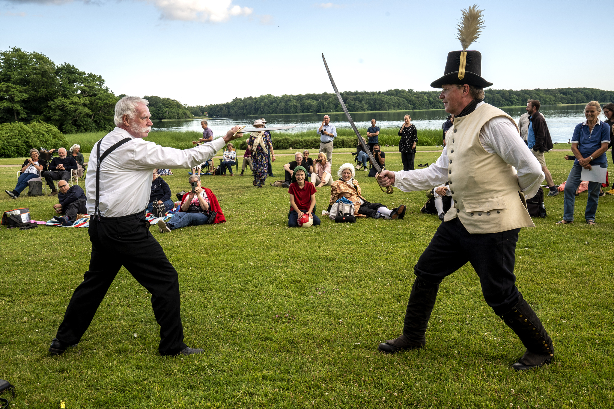 Billedet her er fra et af festivalens tidligere arrangementer på Akademigrunden i Sorø.
