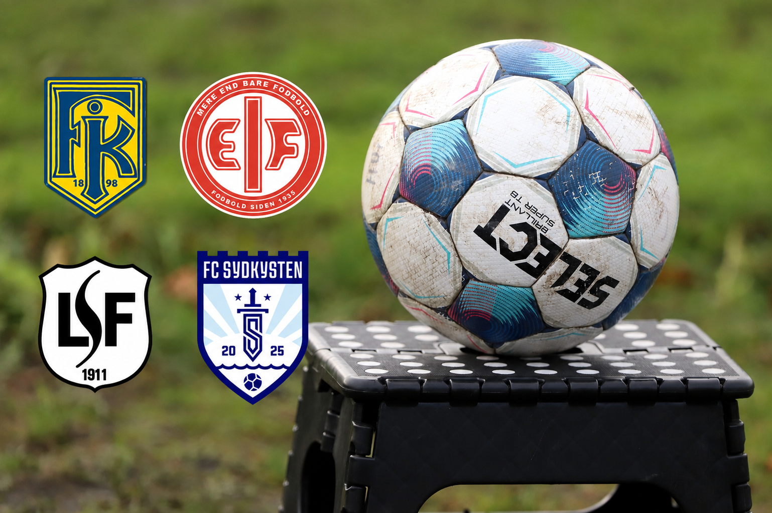Danmarksserien pulje 1, efterår 2026. Frederikssund, Espergærde, Ledøje-Smørum, FC Sydkysten.