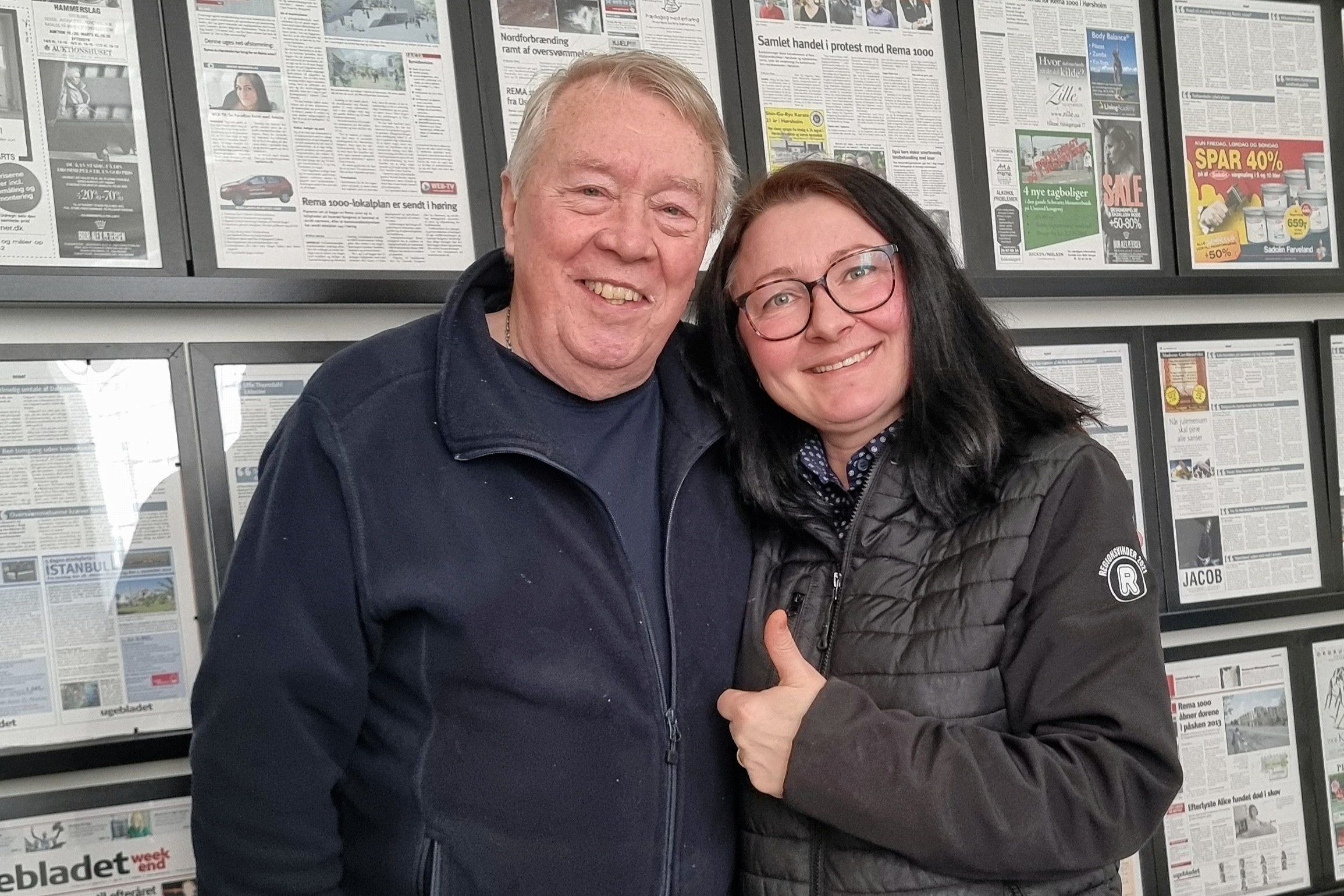 Købmand Ljudmilla Thomsen, Rema 1000 i Hørsholm, har igen i år valgt at støtte Seniorsport Nordsjælland. Det glæder formand Freddy Holgersen.