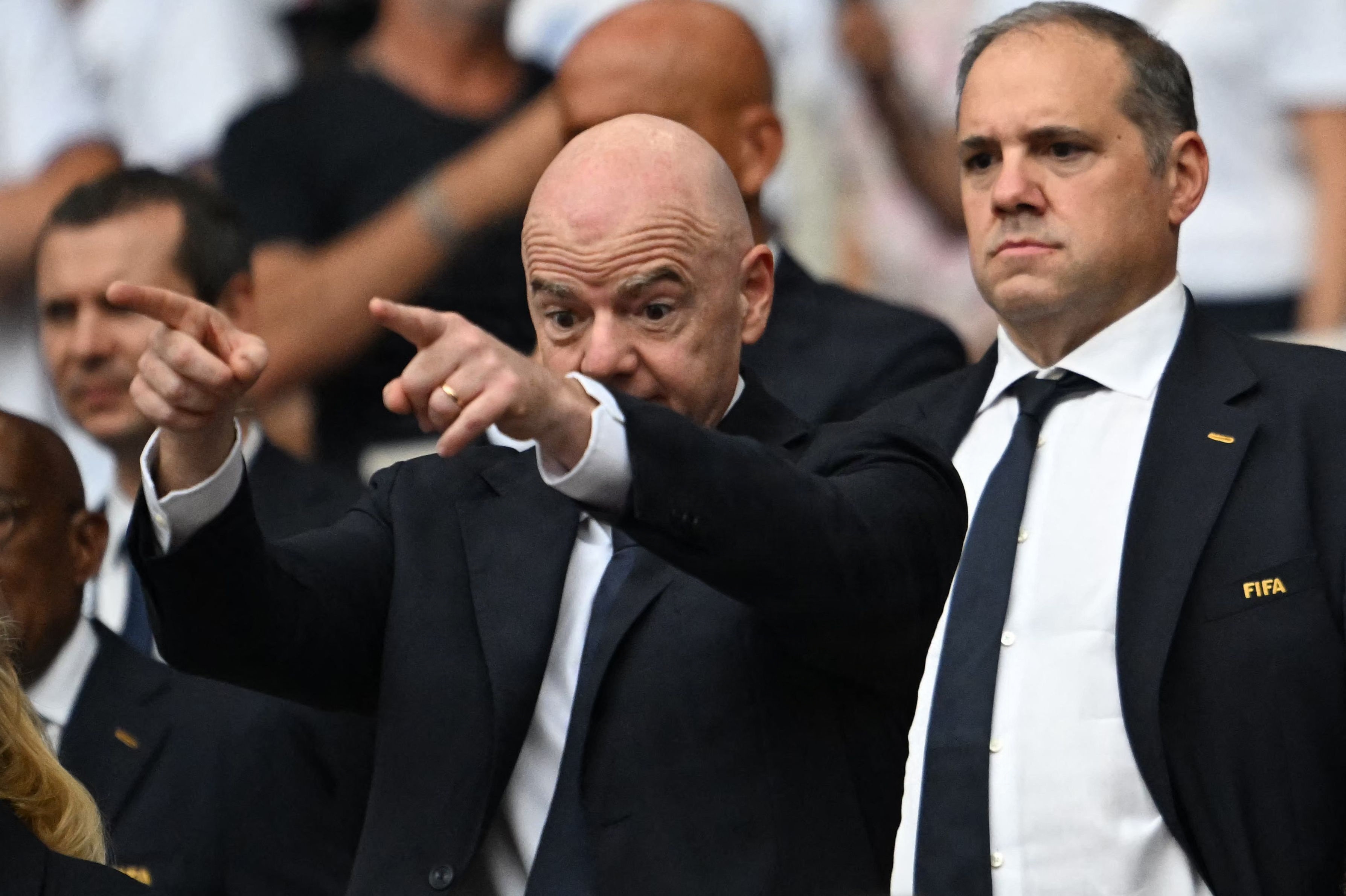 Gianni Infantino nyder stadig opbakning trods massiv kritik. (Arkivfoto).