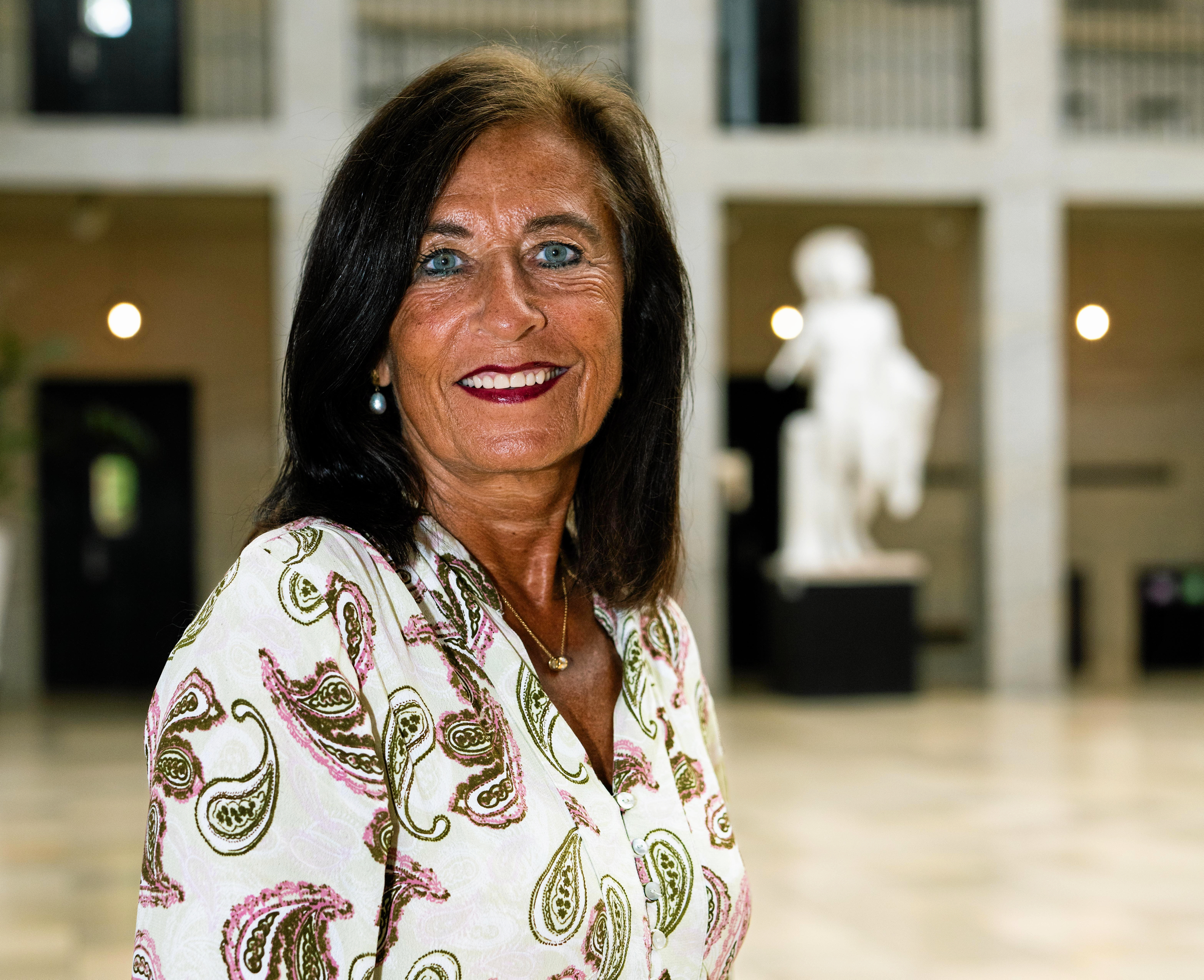 Rektor Pia Nyring kan i disse dage fejre sit 25-års jubilæum på Øregård Gymnasium.