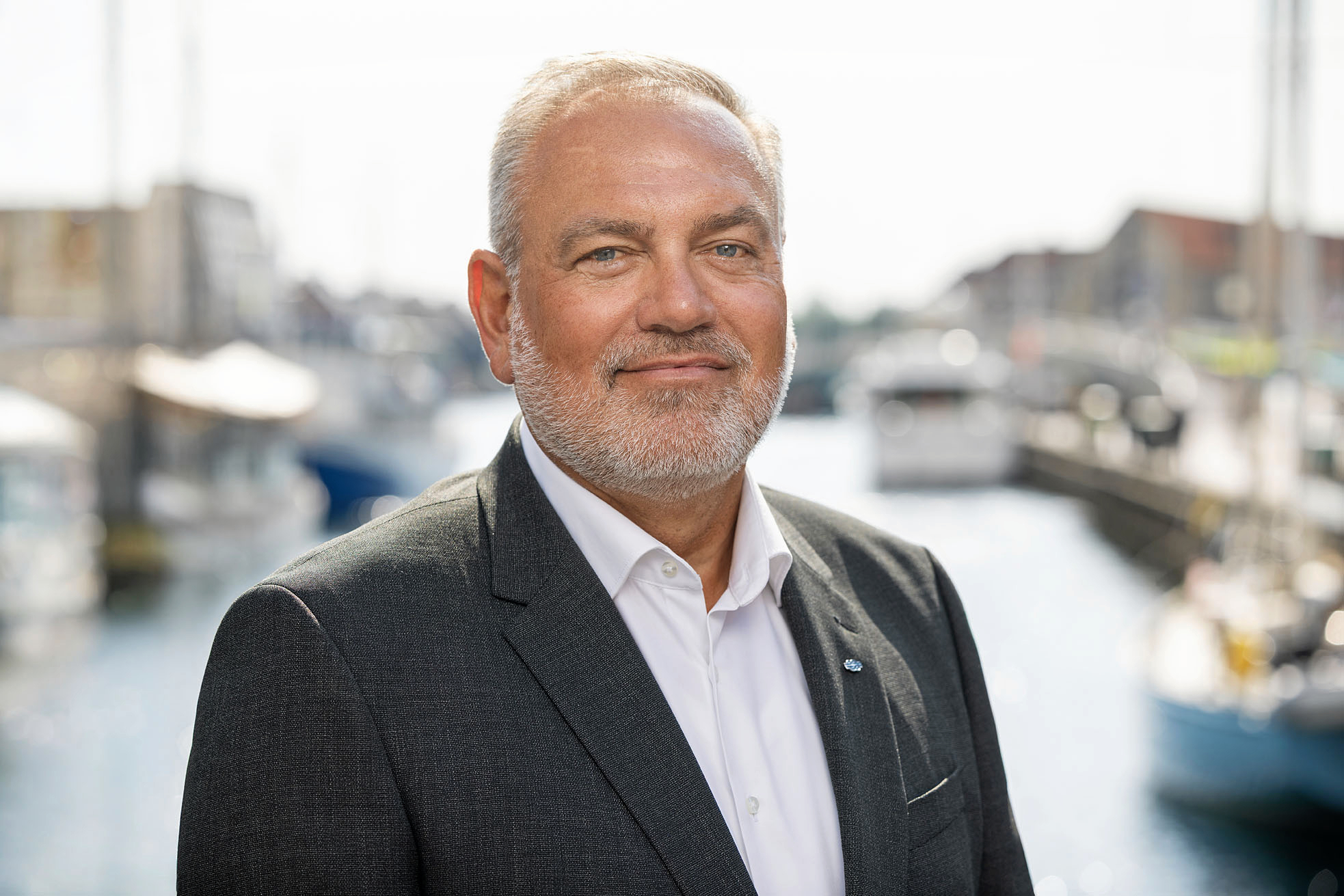 I et mindeord begræder Danske Havnes direktør, Tine Kirk, tabet af Søren Brink.