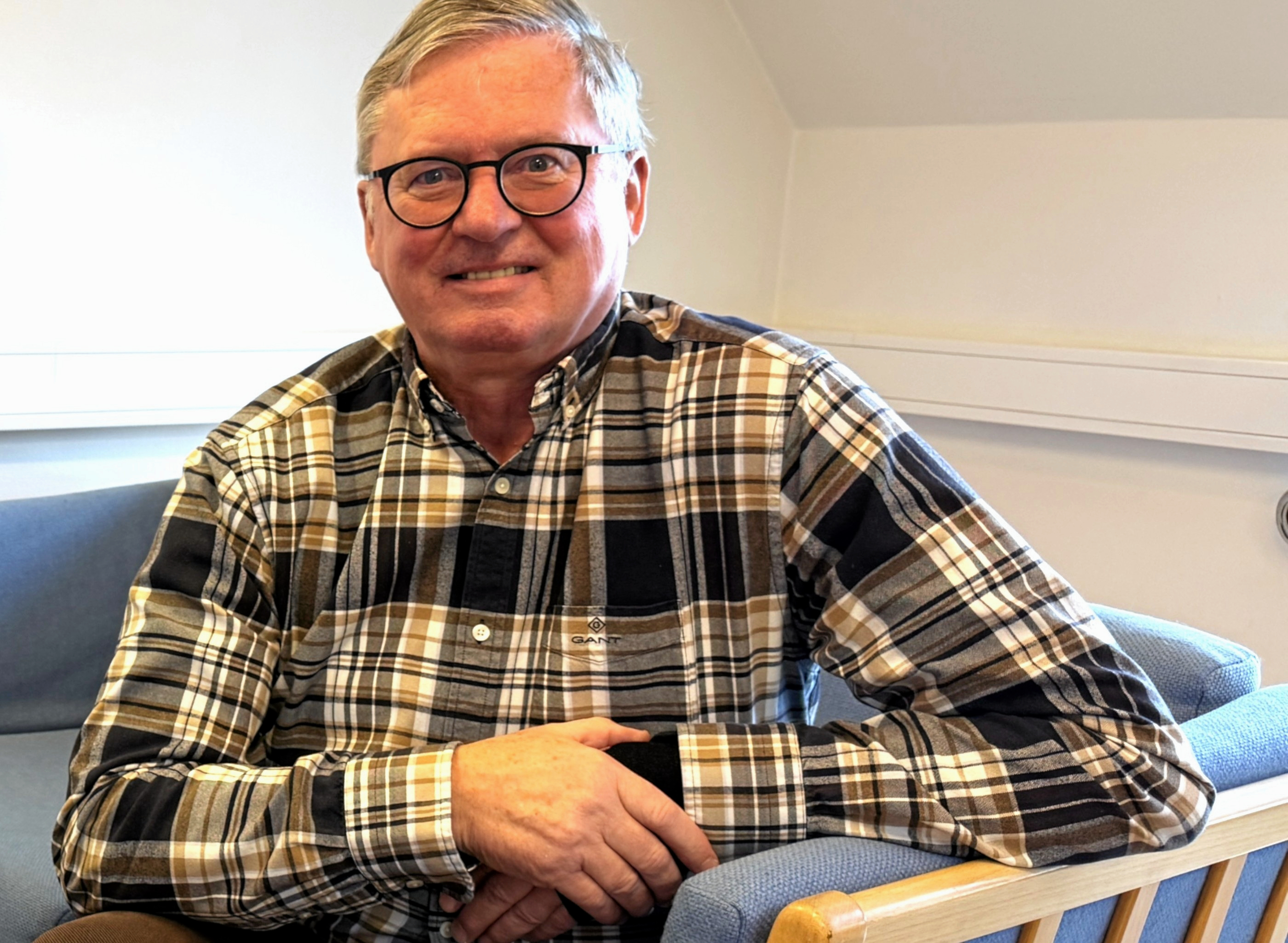 - Vi står over for en udfordring, som vi ganske enkelt ikke kan vente med at løse. Det tager omkring fem år fra en beslutning bliver truffet, til et nyt plejehjem står klar. Derfor er det nu, byrådet skal handle, lyder det fra formand for Seniorrådet Peter Nielsen. Arkiv.
