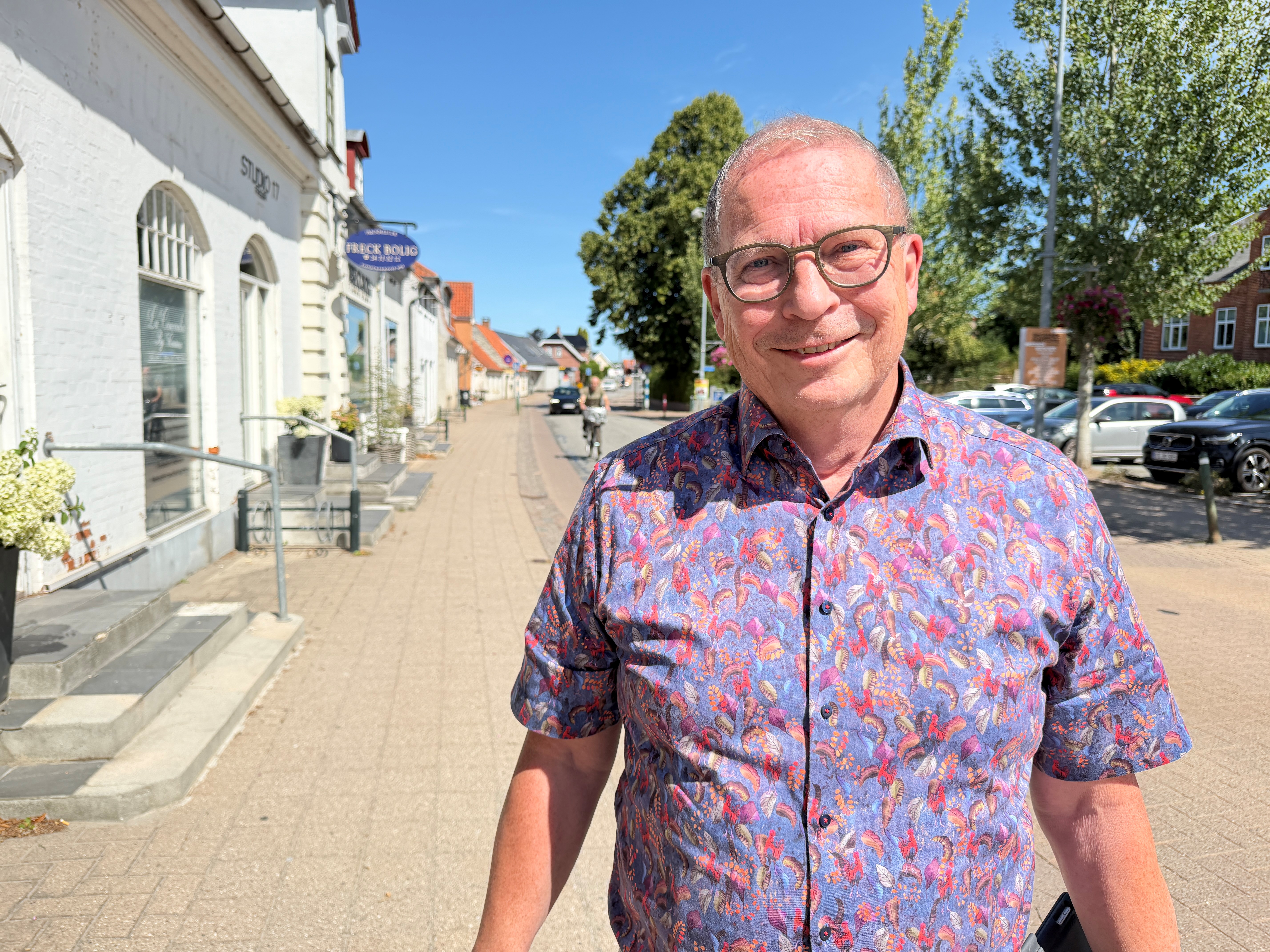 Jørgen Bech glæder sig over, at DSB kommer til Frederikssund med 300 arbejdspladser.