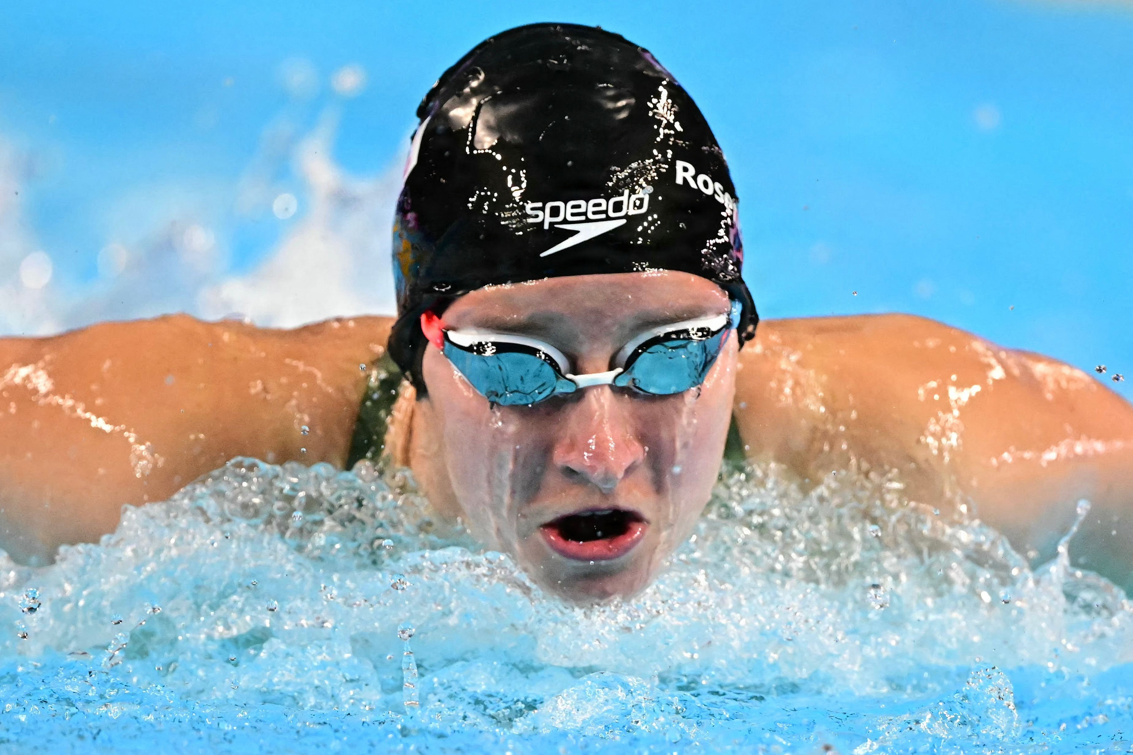 Helena Rosendahl Bach var ikke tilfreds med sin præstation i EM-semifinalen i 100 meter butterfly. (Arkivfoto).