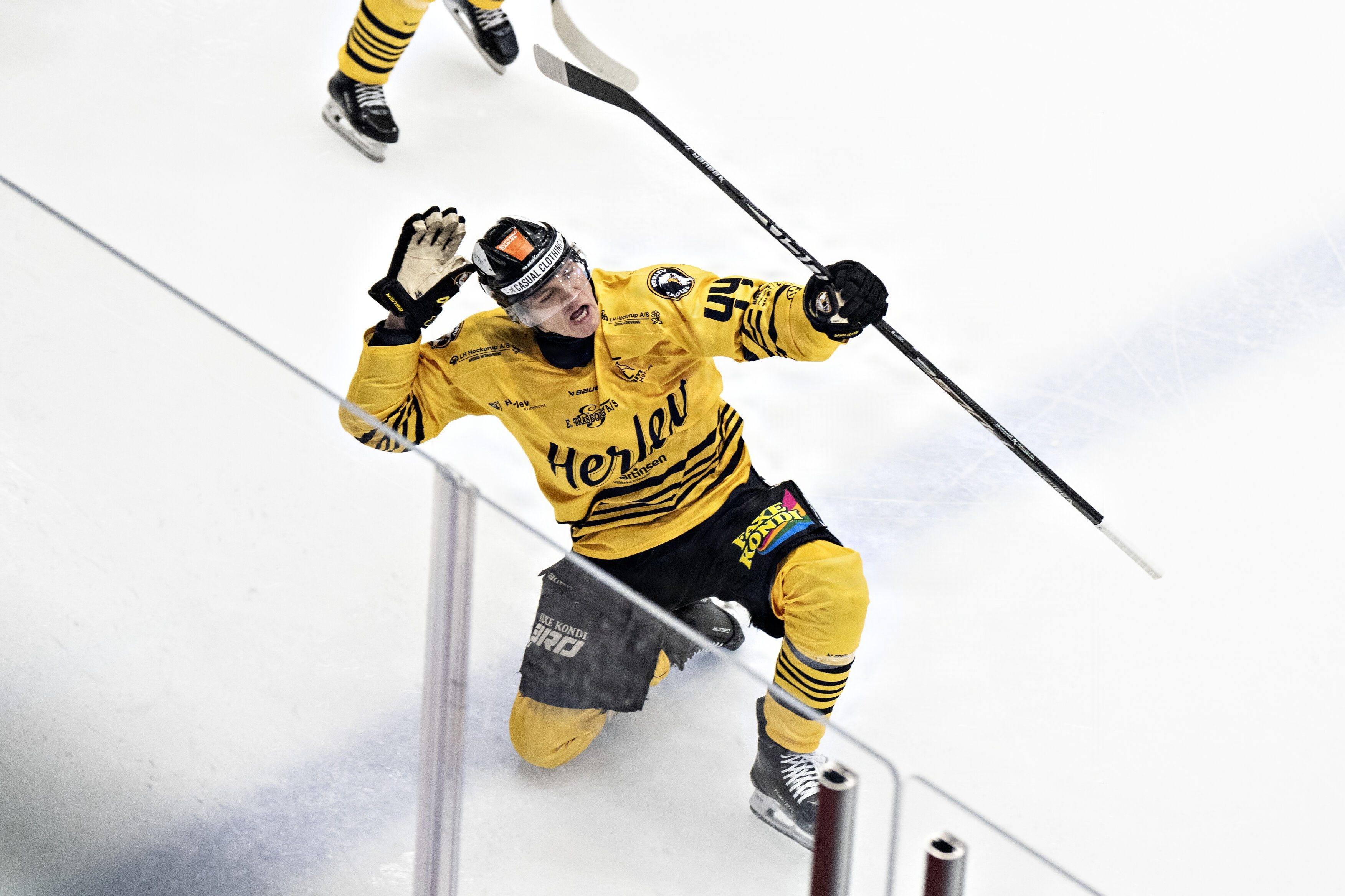 Oliver True og Herlev Eagles nåede hele vejen til DM-finalen i den forgangne sæson. (Arkivfoto).