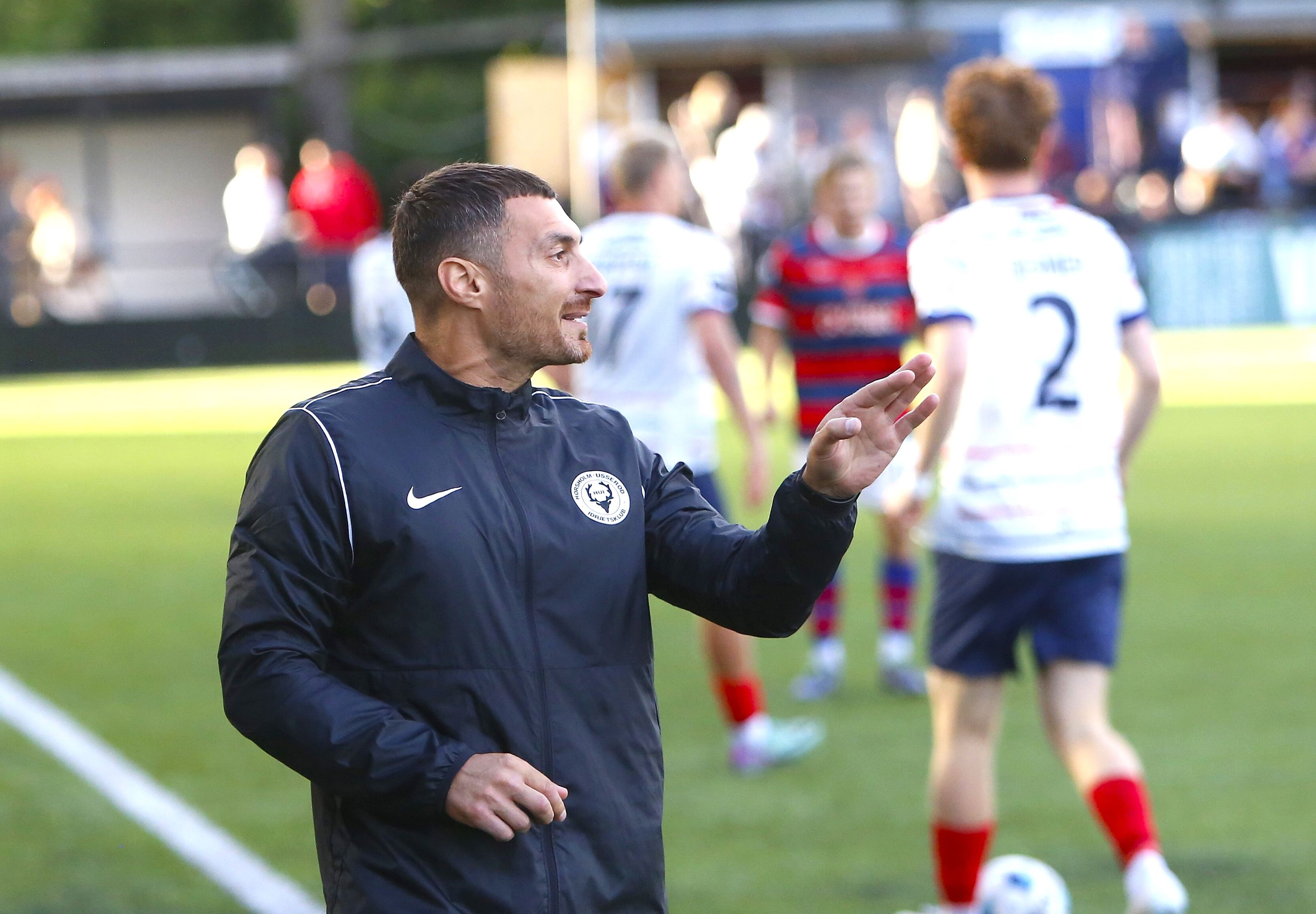 Hørsholm-Usserød IK-cheftræner Olcay Senoglu.
