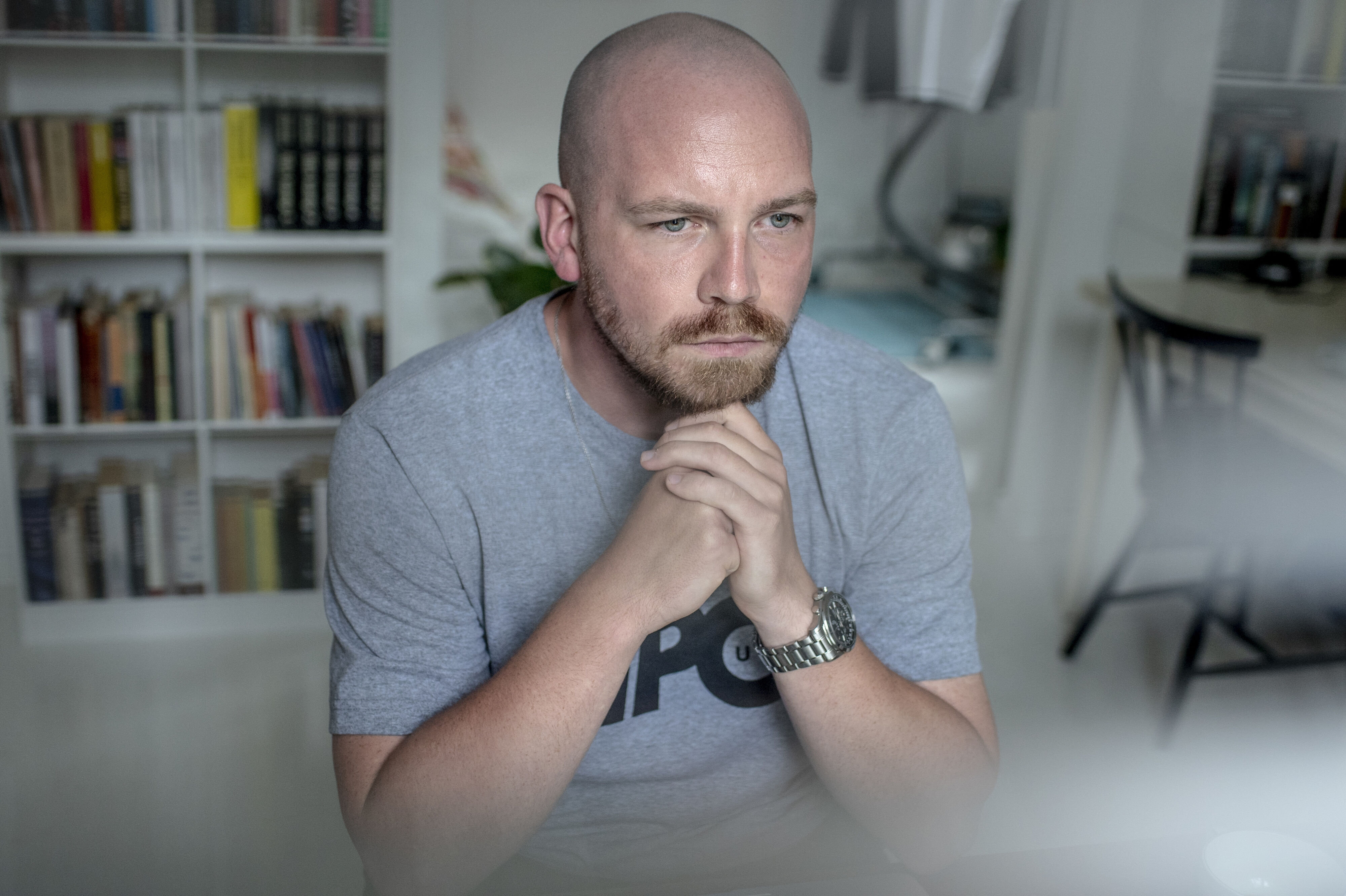 Morten Papes debutroman "Planen" bliver filmatiseret i ny dramafortælling. Den 39-årige forfatters roman centrerer sig hans egen opvækst i boligområdet Urbanplanen på Amager i København. (Arkivfoto).