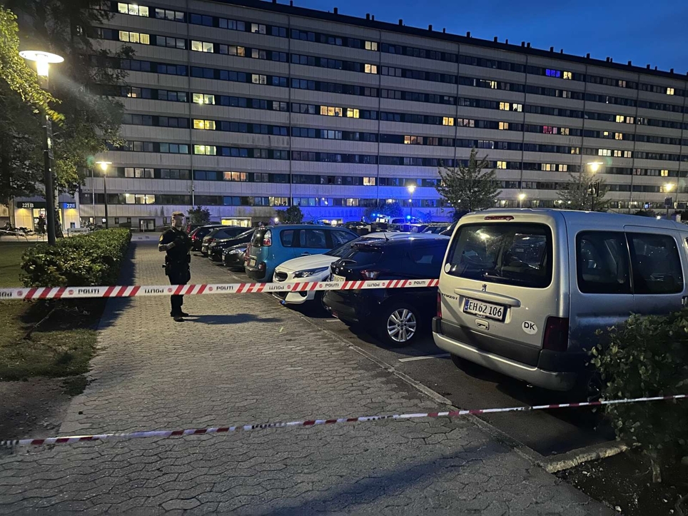 Det var voldsomme scener den aften i september sidste år, da den 37-årige mand blev stukket ned. Nu er sagen begyndt i retten.