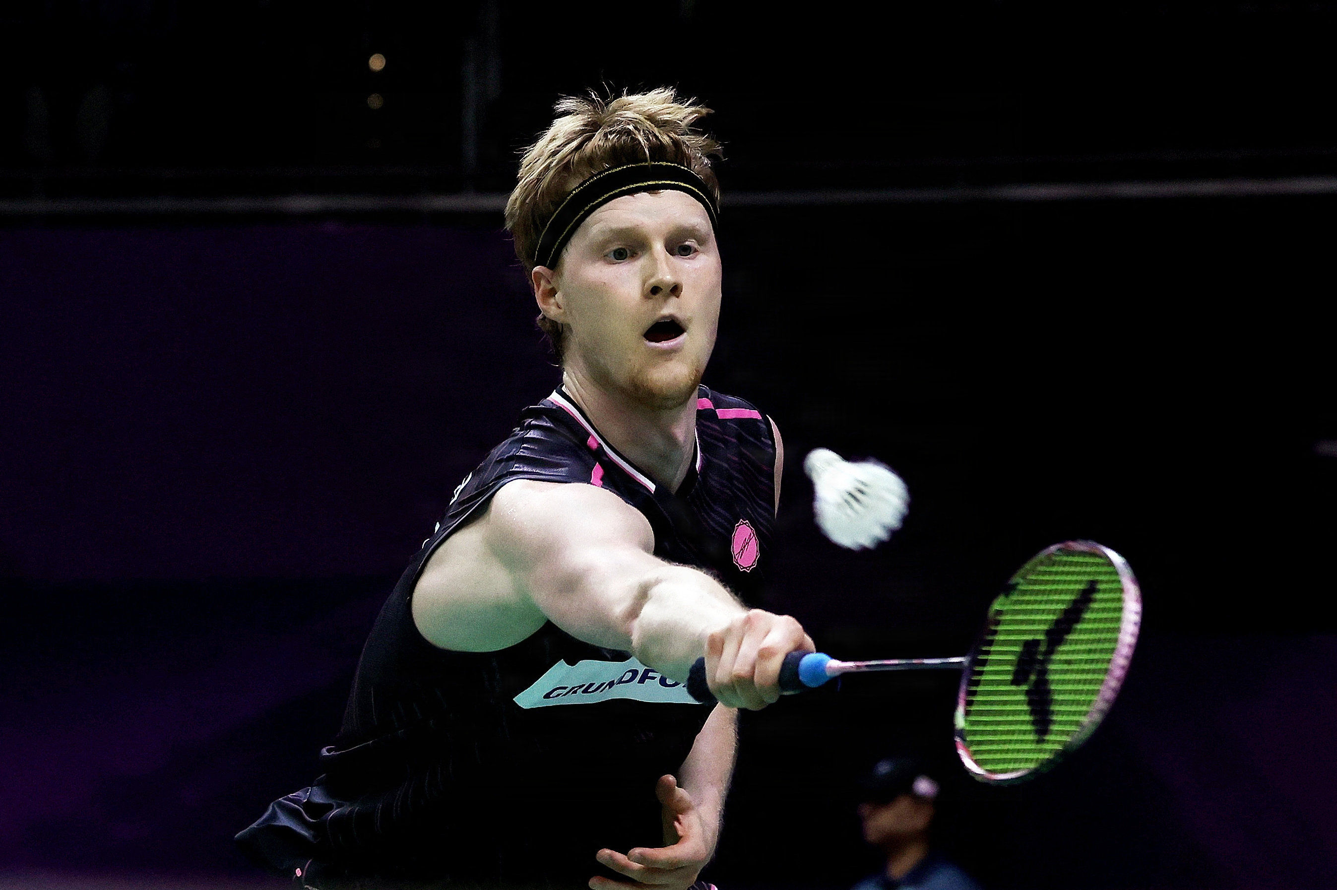 Anders Antonsen i kamp i anden runde af VM.