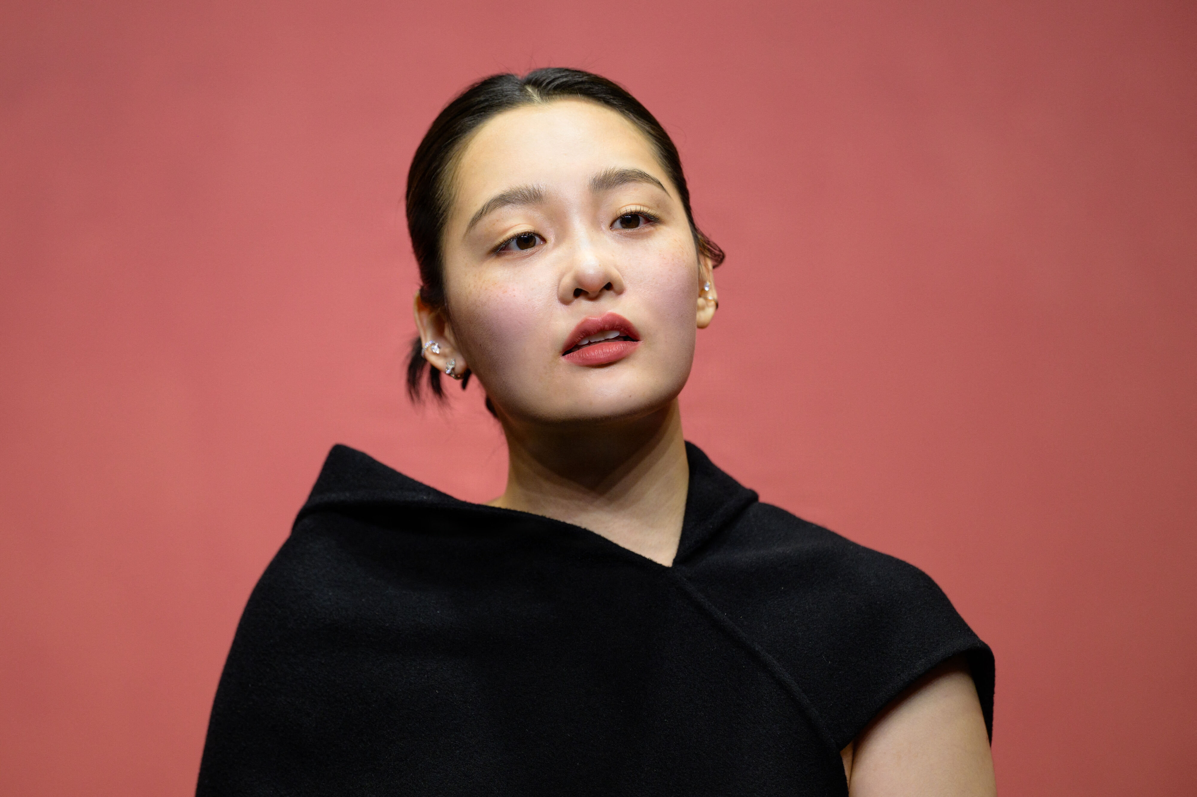 Det er den sydkoreanske skuespiller Kim Min-ha, der leverer hovedrollen i den dansk-koranske spillefilm "Hana Korea". Hovedrolleindehaveren er desuden kendt for serien "Pachinko", som fik premiere i 2022, hvor billedet af hende også er fra. (Arkivfoto).