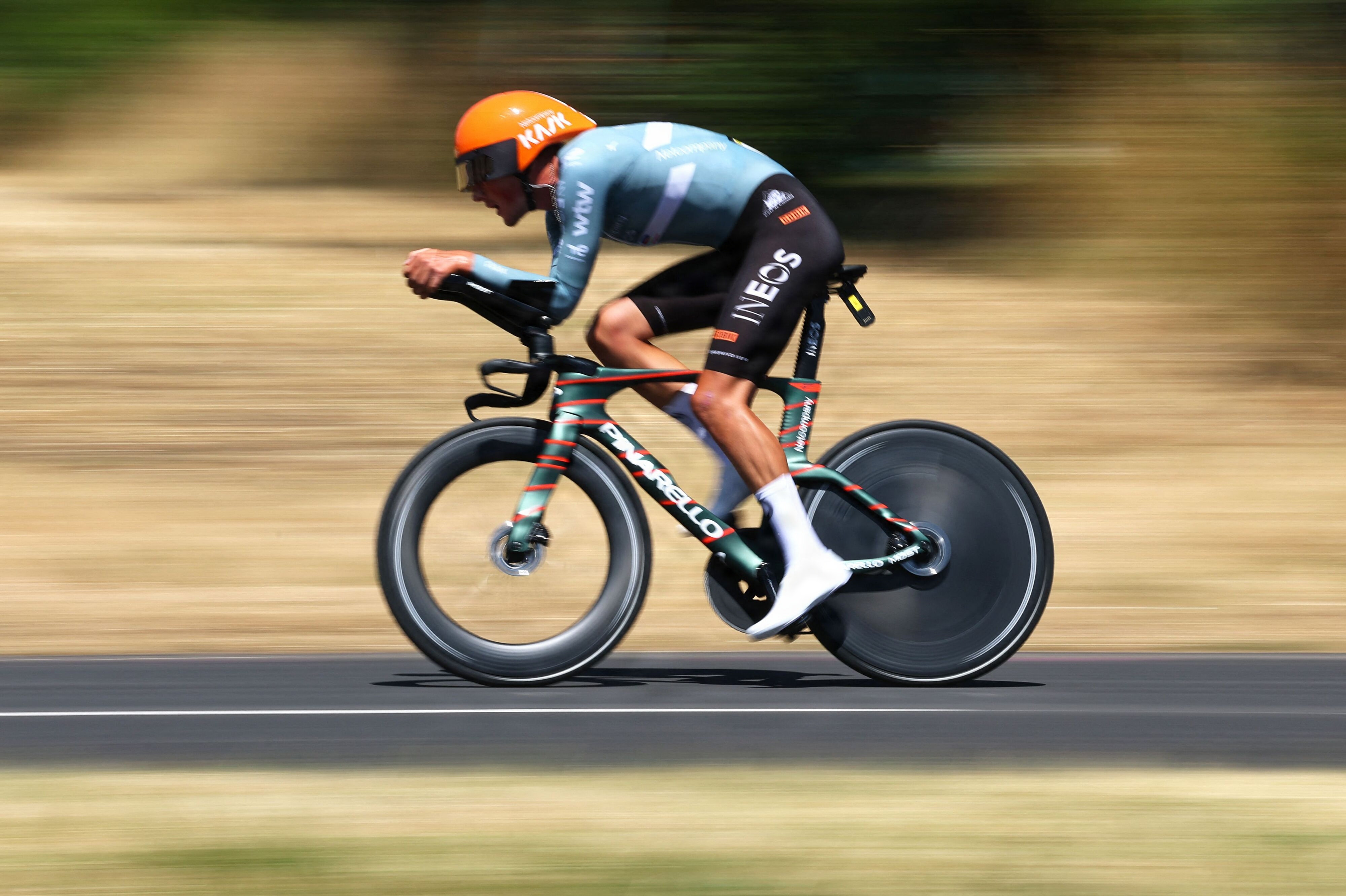 Joshua Tarling skal køre Vuelta a España for første gang i karrieren. (Arkivfoto).