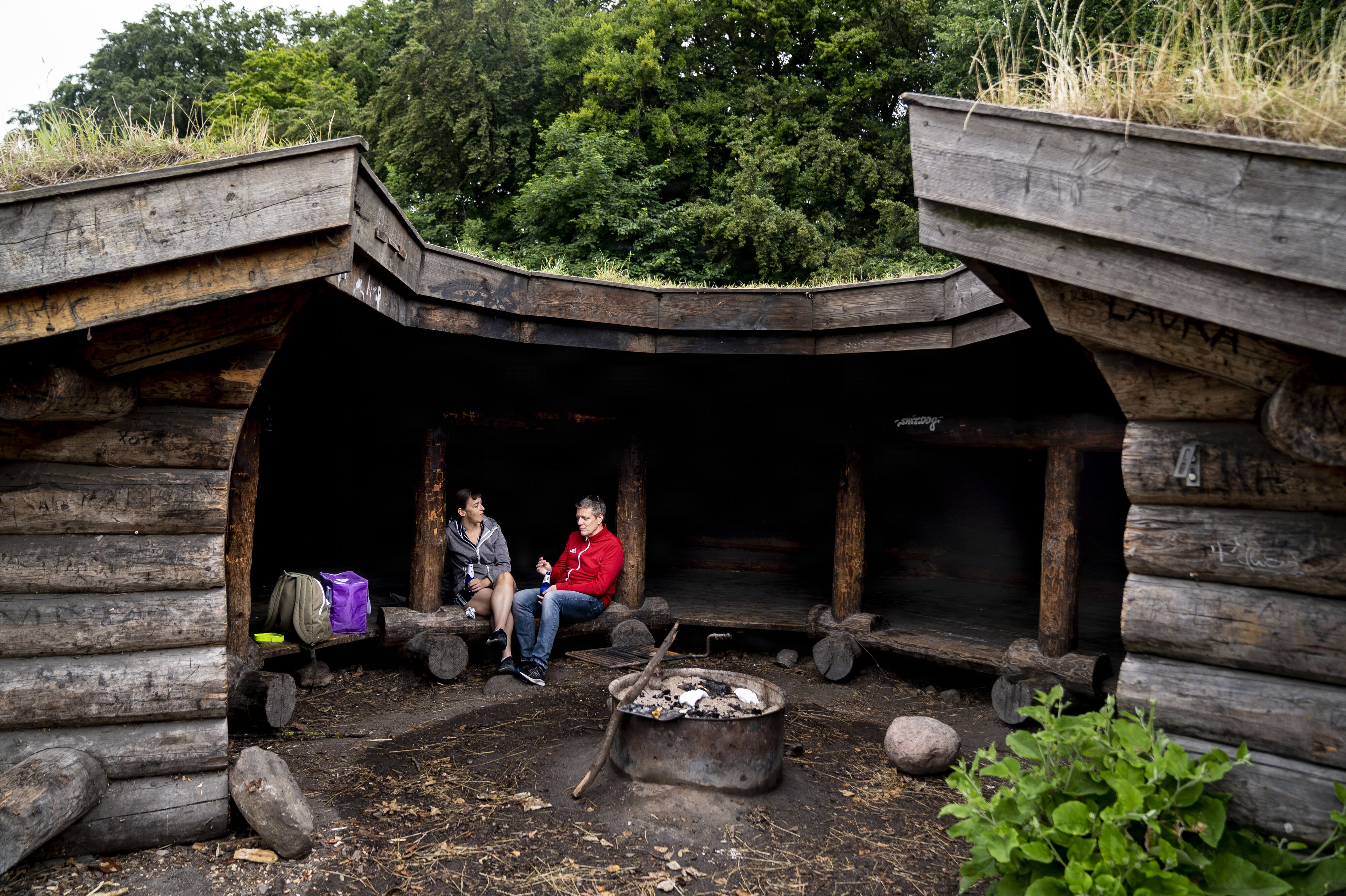 Antallet af overnattende i shelters stiger i Danmark. I 2025 registrerede Naturstyrelsen omkring 37.000 bookninger af sheltere. Det er en stigning på cirka 23 procent sammenlignet med tallene fra 2024. (Arkivfoto).