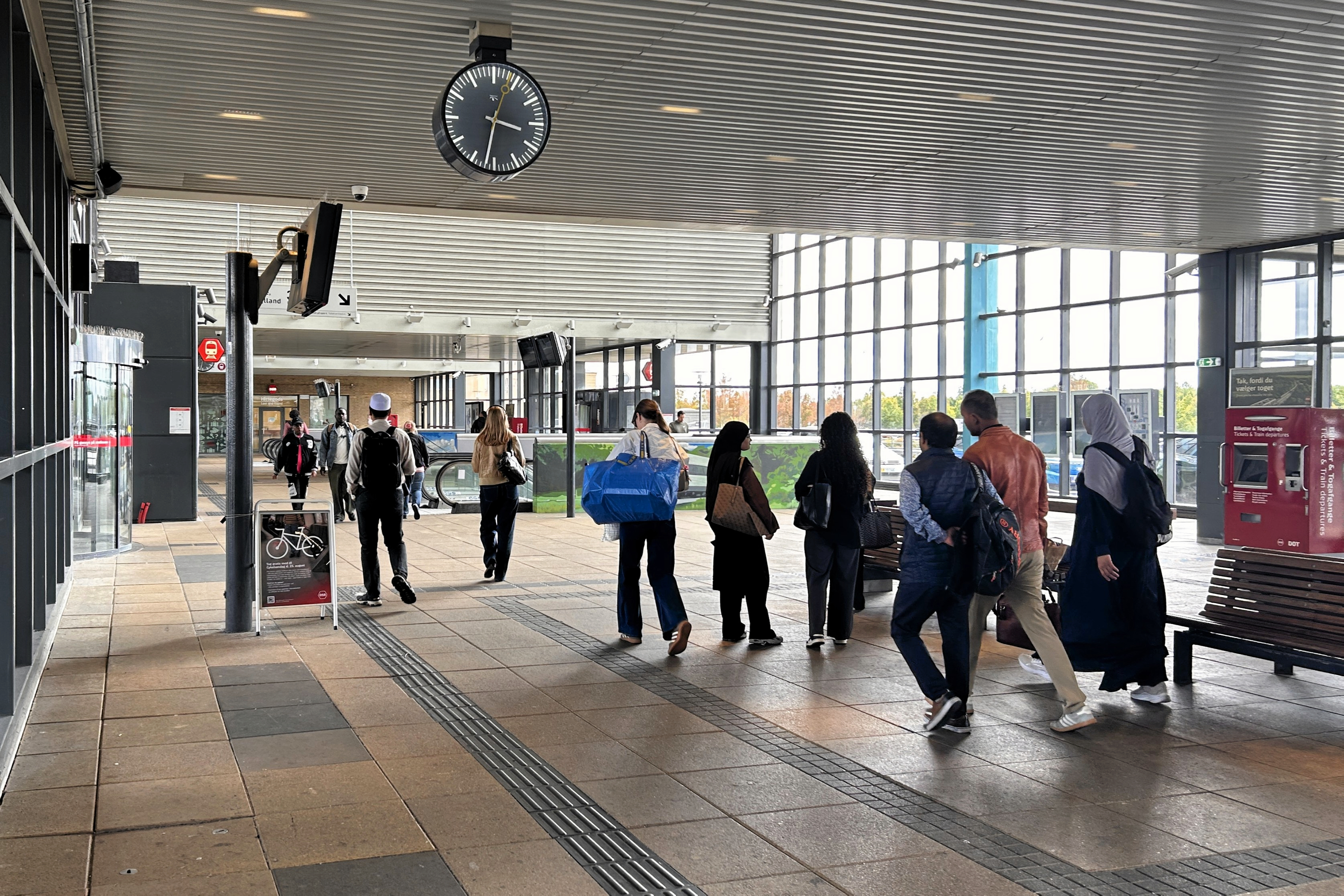 Man skal vænne sig til nye rejsevaner på Høje Taastrup Station den kommende tid.