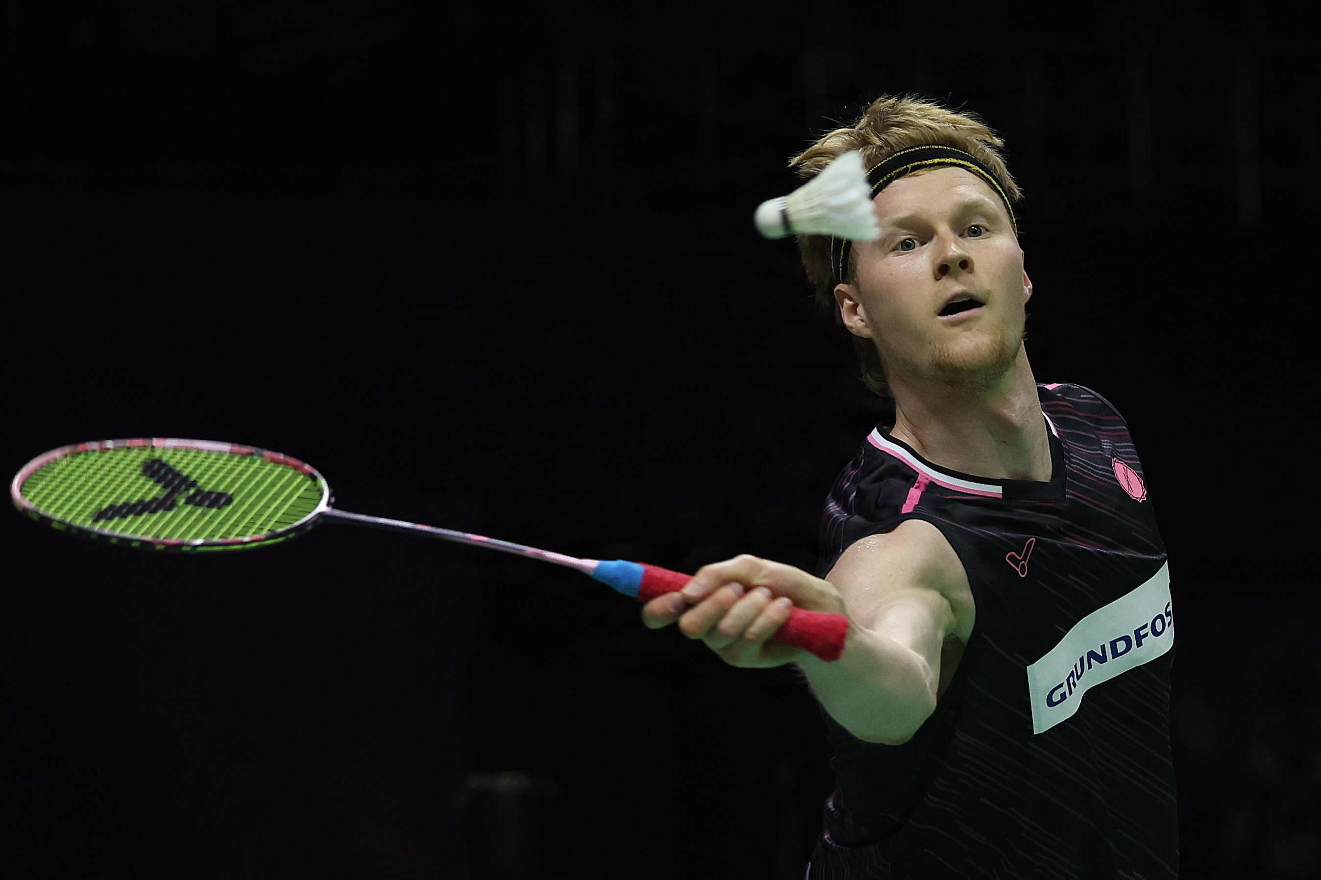 Anders Antonsen tabte fredag sin kvartfinale ved VM i badminton.