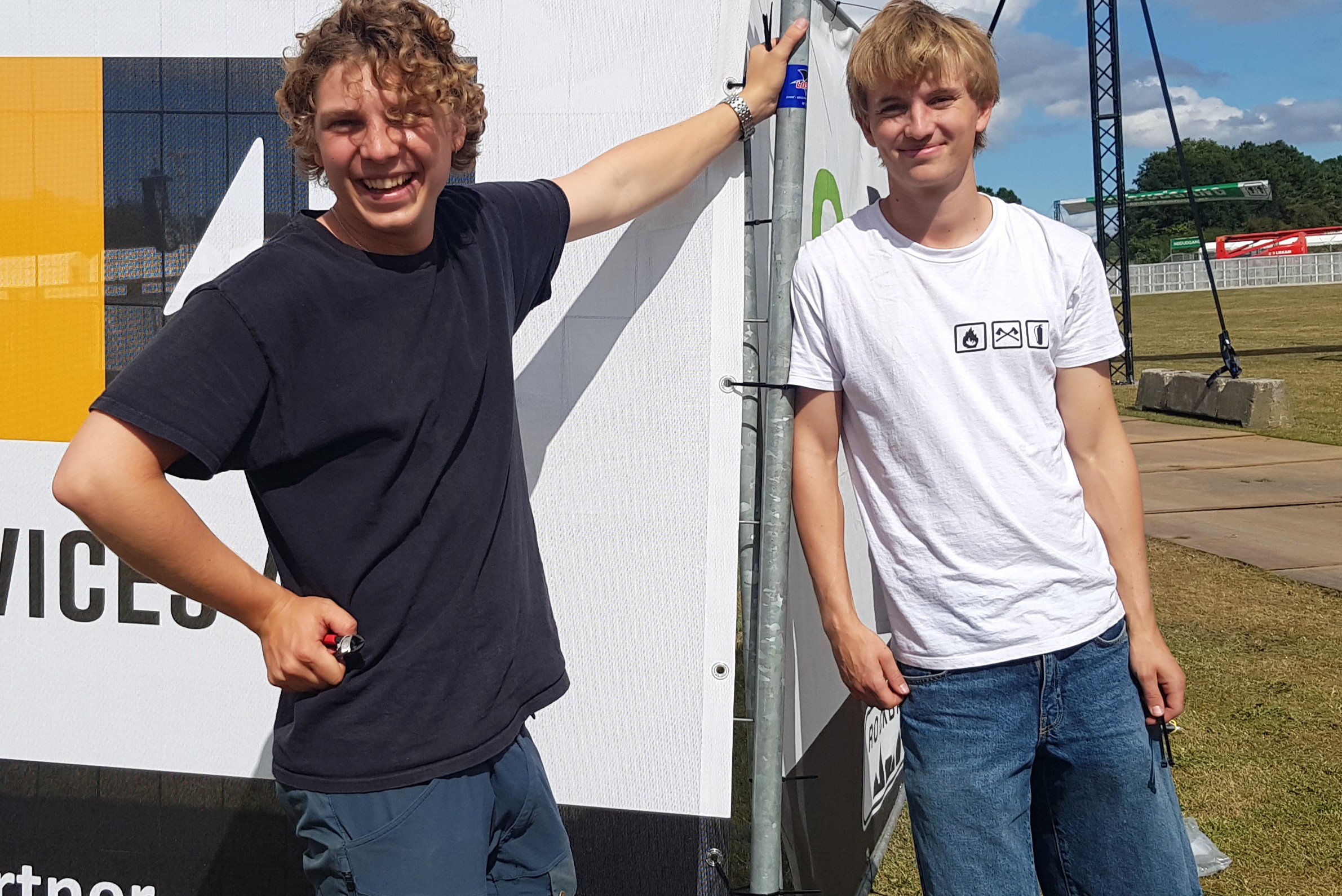 Der er kommet unge, friske kræfter til team Bannerbanden på Rockbæk i Holbæk.