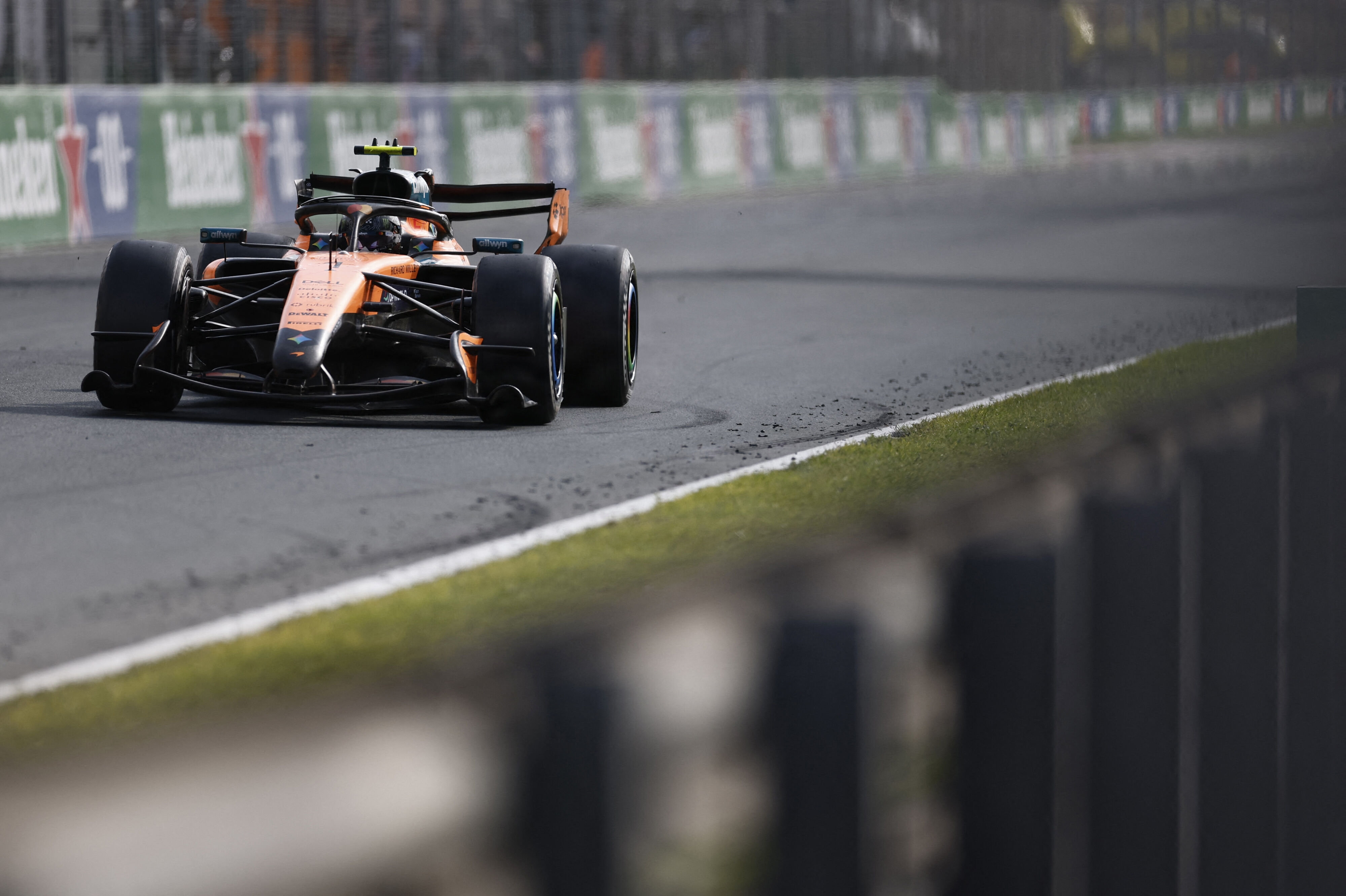 For andet grandprix i træk vandt Lando Norris fra pole position.
