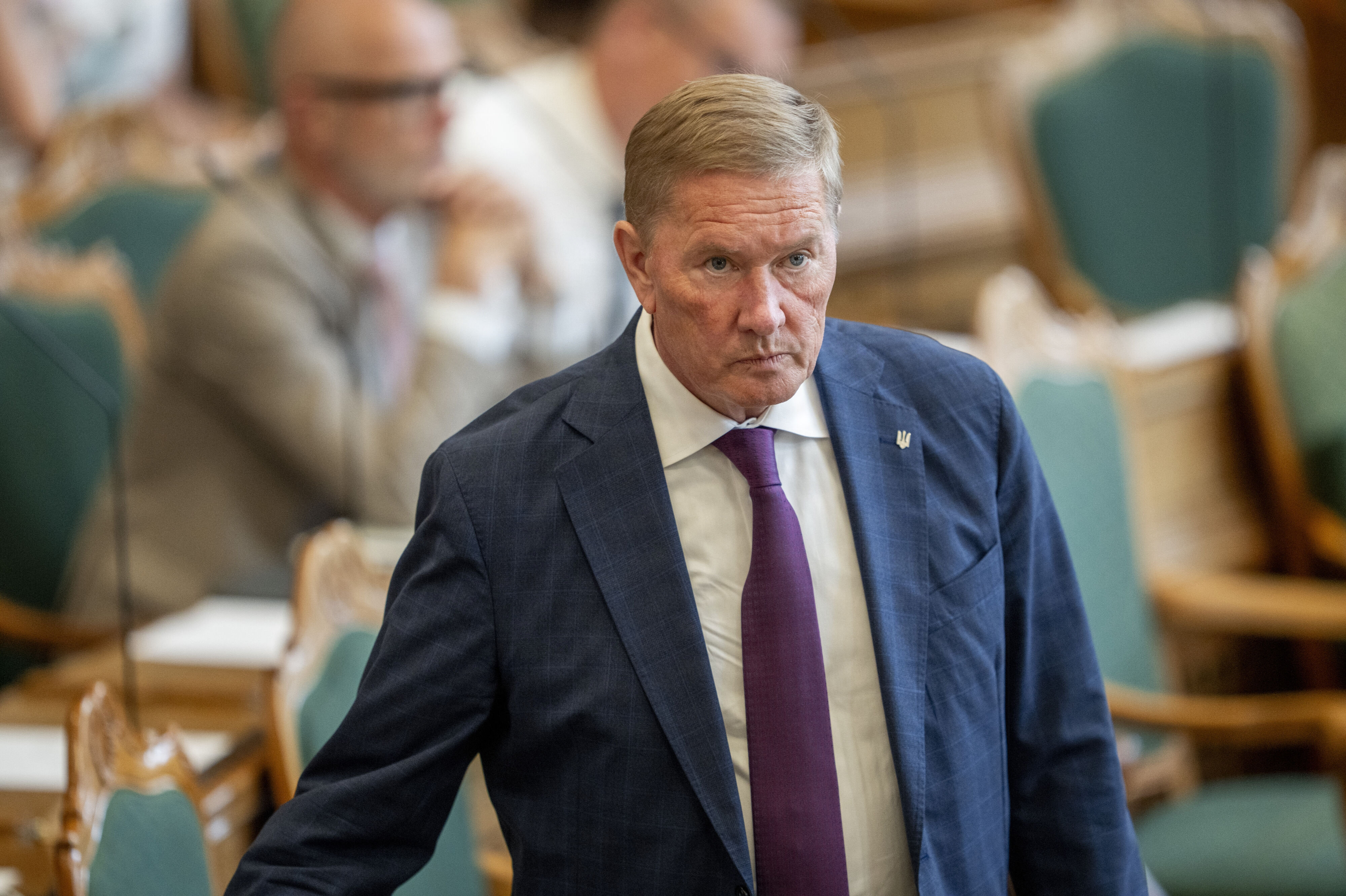 Liberal Alliances Lars-Christian Brask (LA) siger nu, at hans parti ikke kan bakke op om at få tilknyttet en præst til Folketinget. (Arkivfoto).