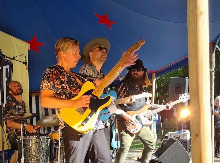 The Blues Overdrive spiller op i Café Slotsbio.