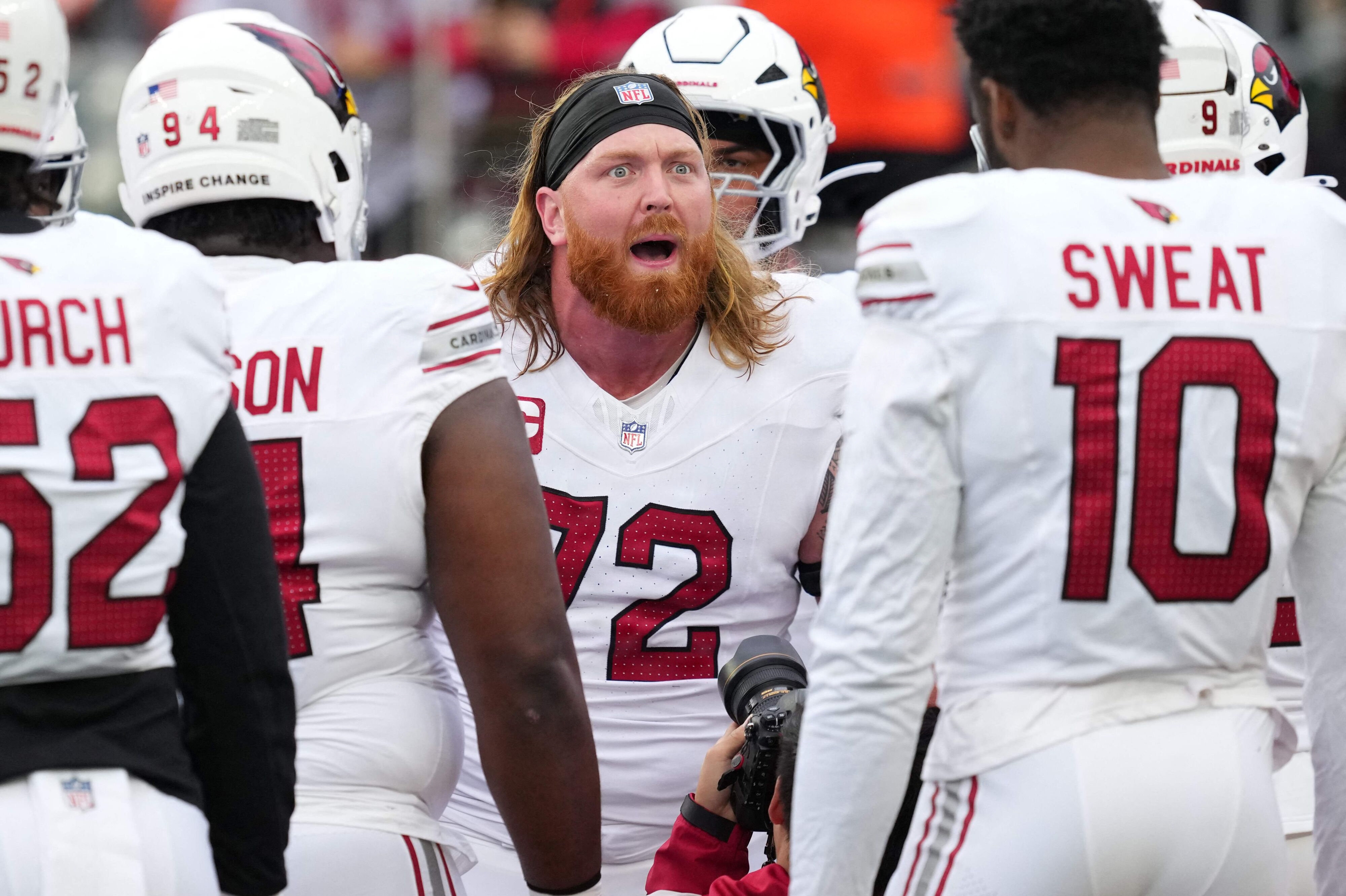 Hjalte Froholdt er startet inde for Arizona Cardinals i samtlige 51 kampe i de seneste tre sæsoner. (Arkivfoto).