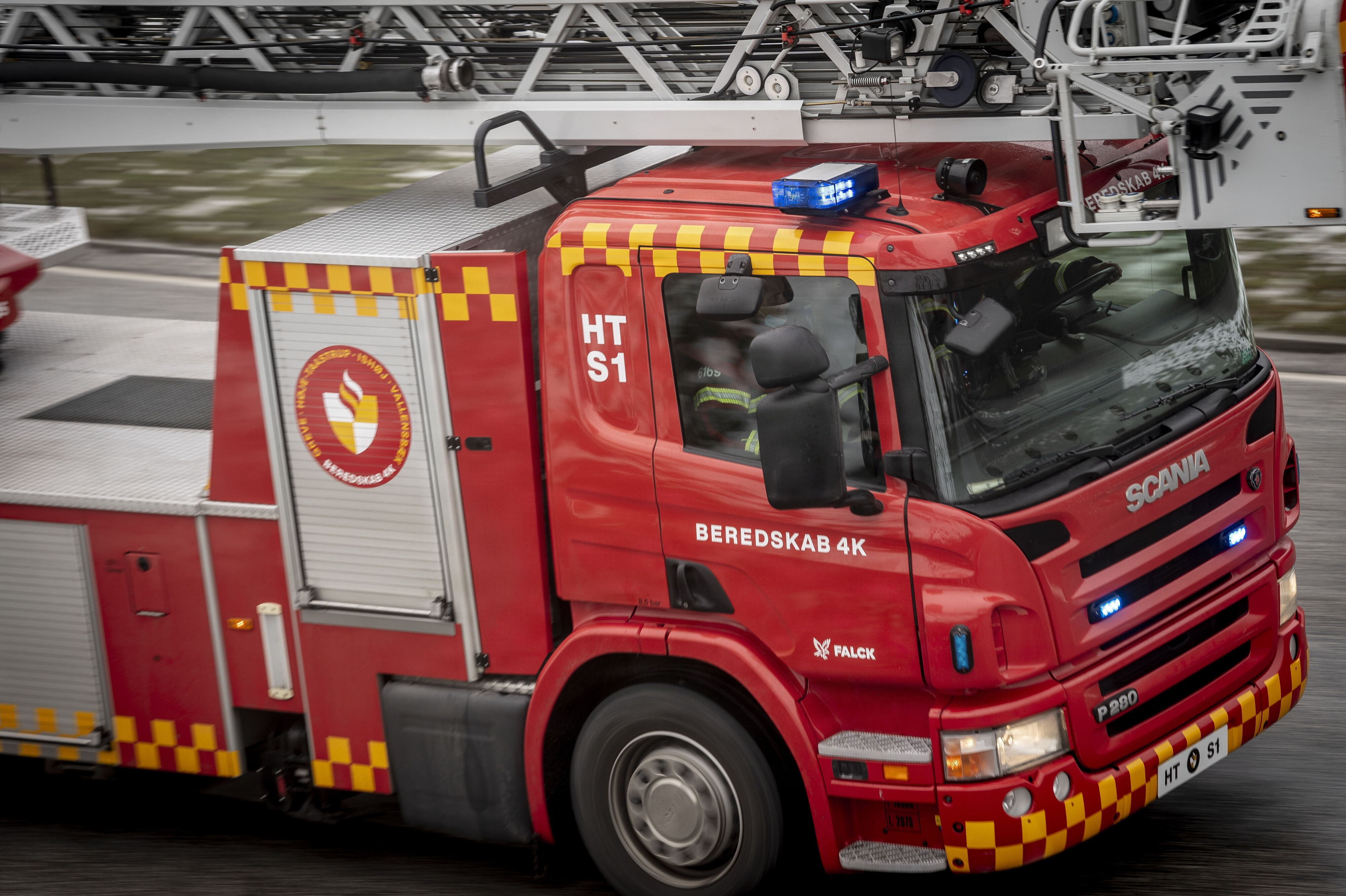Brandvæsnet måtte tirsdag aften rykke ud efter brand i lejlighed i Vanløse. (Arkivfoto).