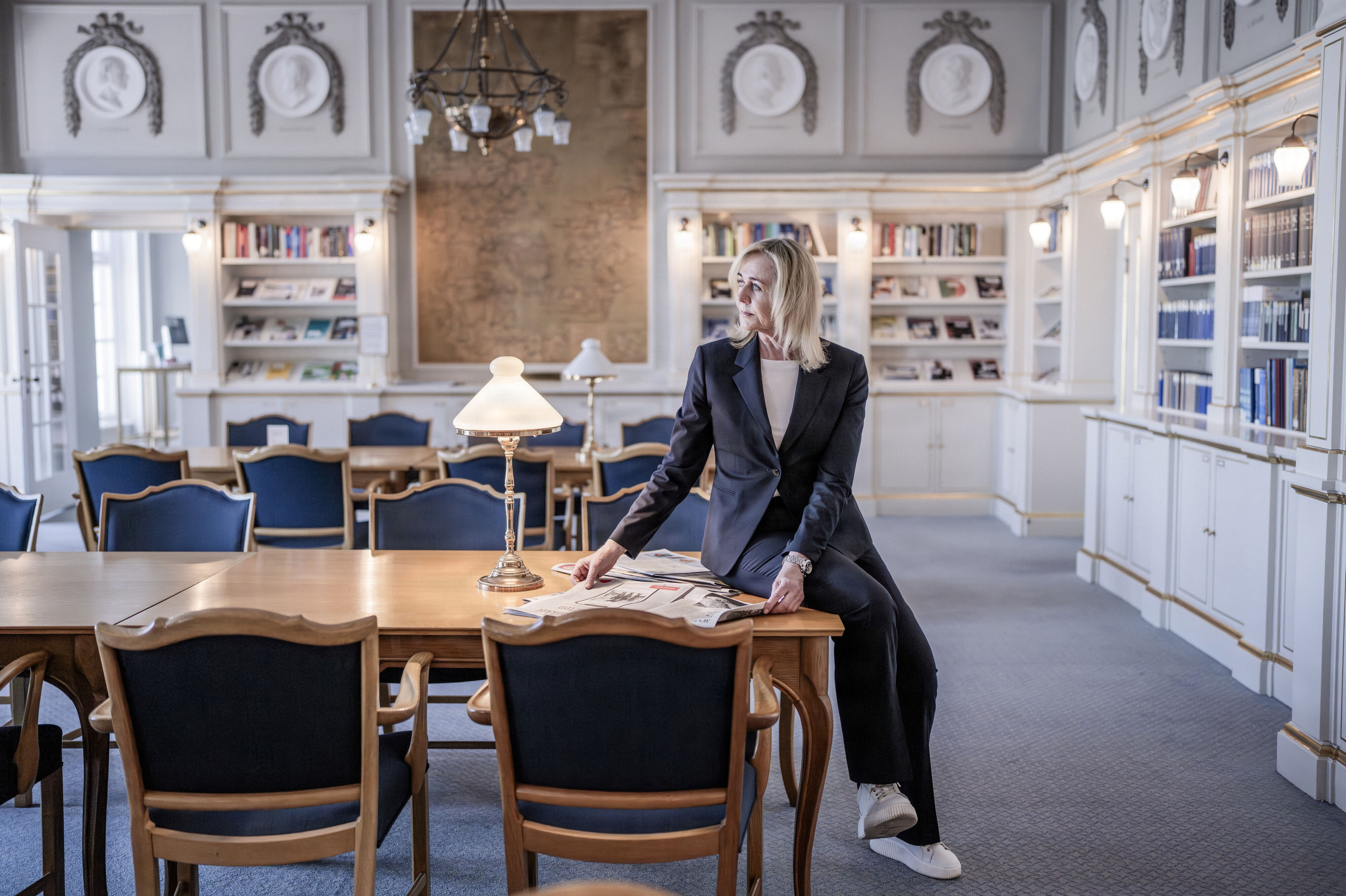 I forbindelse med De Konservatives sommergruppemøde præsenterer partiformand Mona Juul forskellige forslag til, hvordan narkotikamisbrug skal bekæmpes i Danmark. (Arkivfoto).