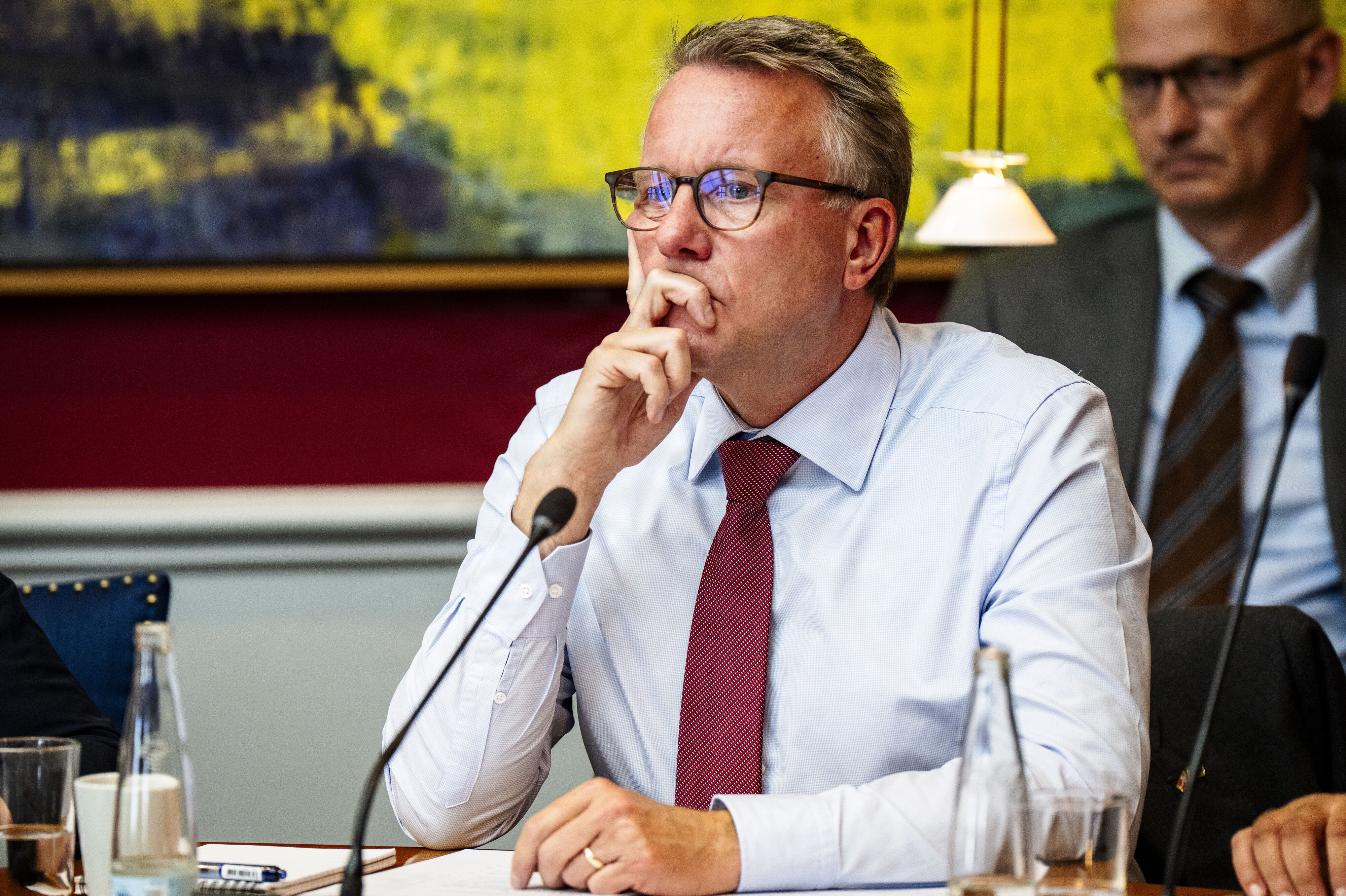 Udlændinge- og integrationsminister Morten Bødskov (S) vil mødes med jyske borgmestre for at drøfte flere ukrainske flygtninge. (Arkivfoto).