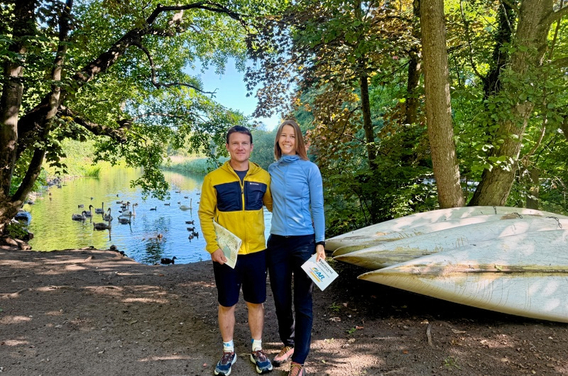 Lars Bukkehave og Maria Winther arrangerer EM i Adventure Race og bringer løbet gennem flere lokationer i Næstved Kommune.