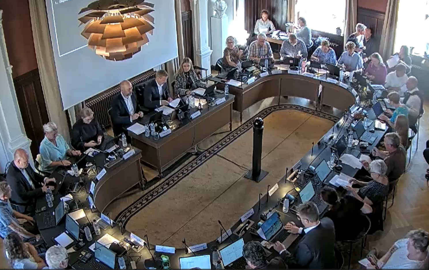 Kommunalbestyrelsen i Sorø holdt møde onsdag aften.