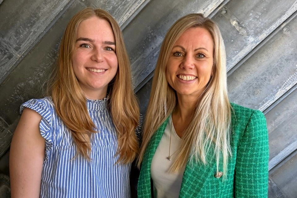 Makkerparret bag Trustmarket, Cecilie Asferg og Anne Hockerup.
