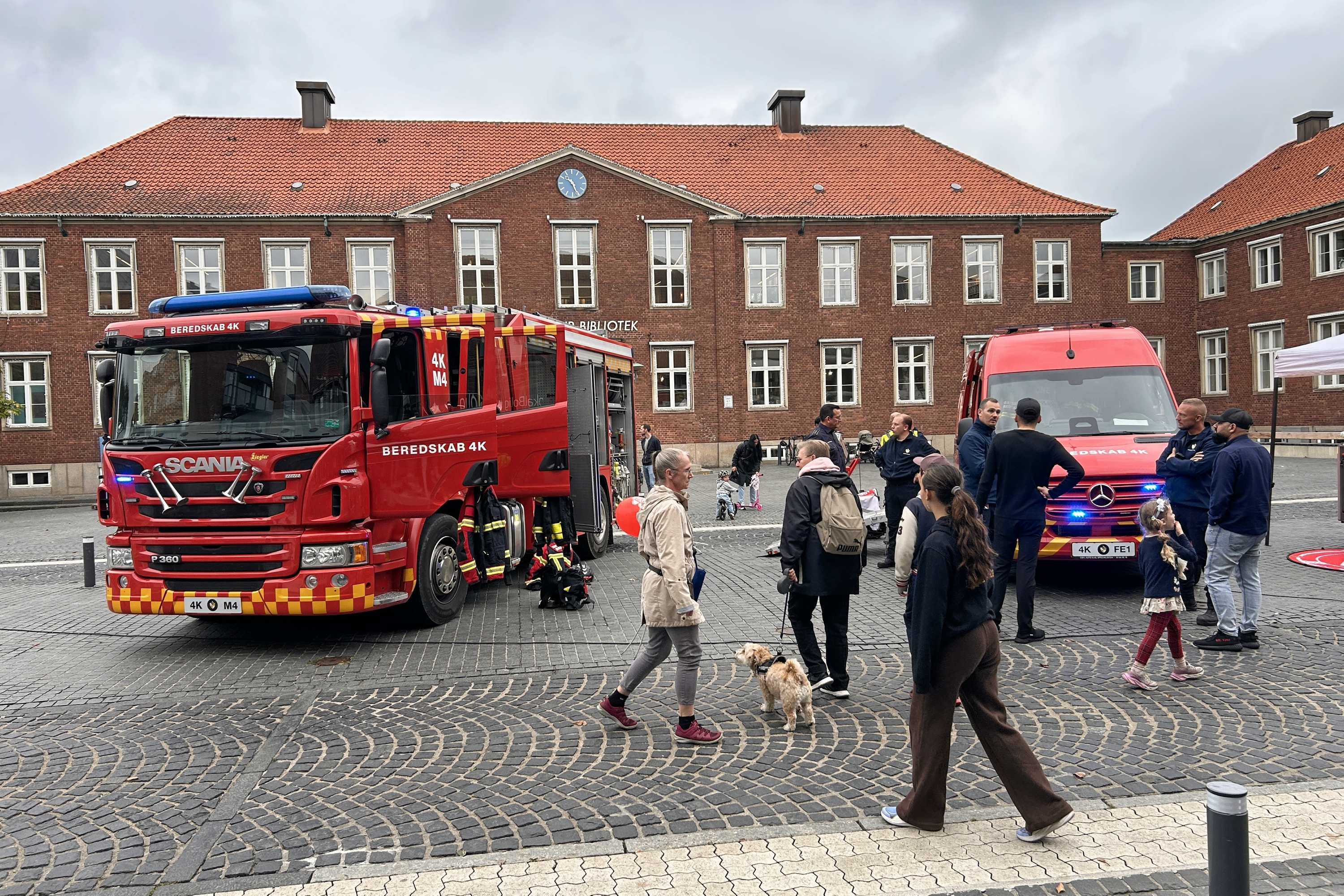 Beredskab 4K viste nogle af deres køretøjer frem. - Kasper Ellesøe Beredskab 4K viste nogle af deres køretøjer frem.