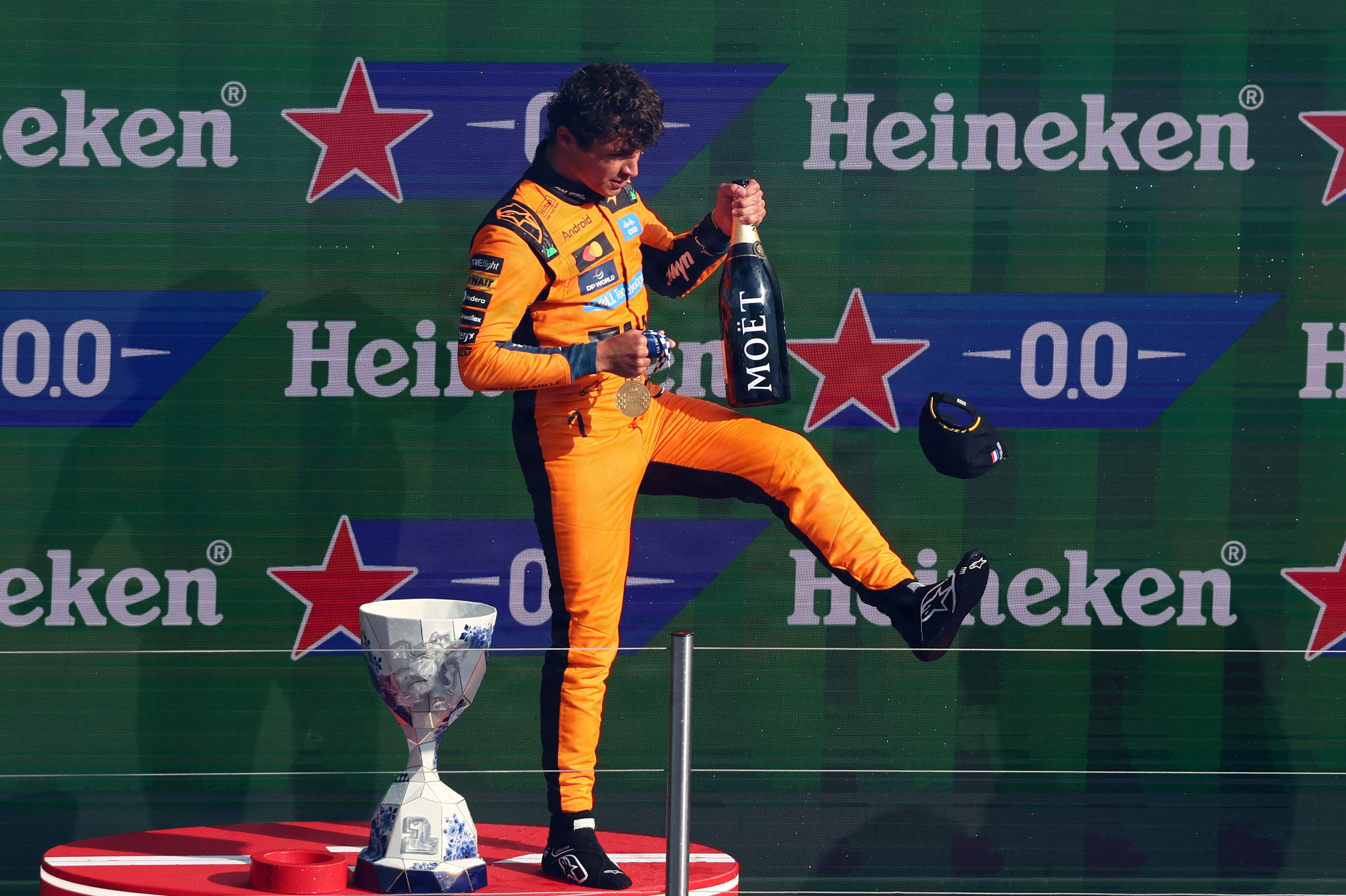 Lando Norris har vundet 13 Formel 1-grandprixer.
