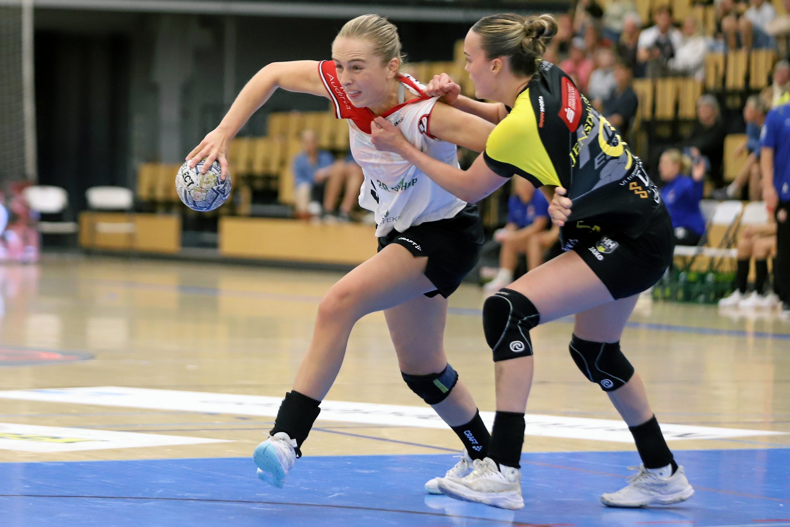 Anne Cathrine Lundbye og HØJ tog hjemme i Farum mod Horsens i ligaen, og det blev en svær omgang.
