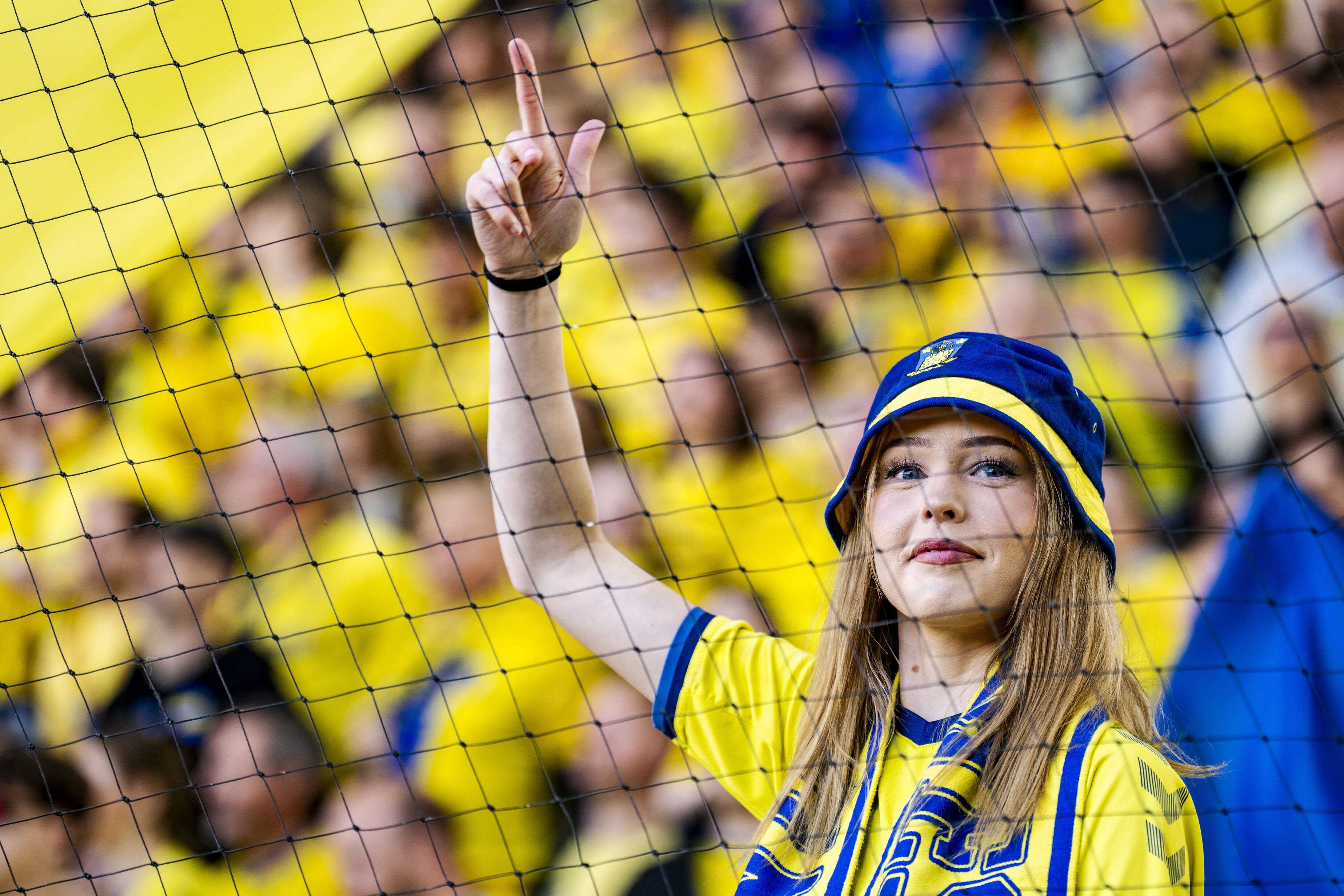 De flere tusinde Brøndby-fans, der var mødt op til derbyet mod FC Købehavns fodboldkvinder, fik sig en skuffende oplevelse i form af et nederlag. (Arkivfoto).