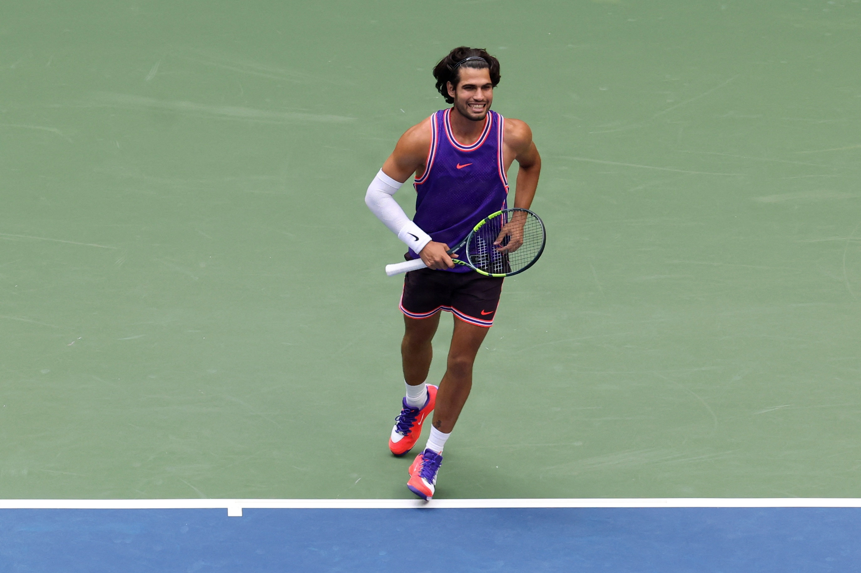 Carlos Alcaraz har valgt at stille op i US Open, selv om han ikke har spillet kampe siden april.