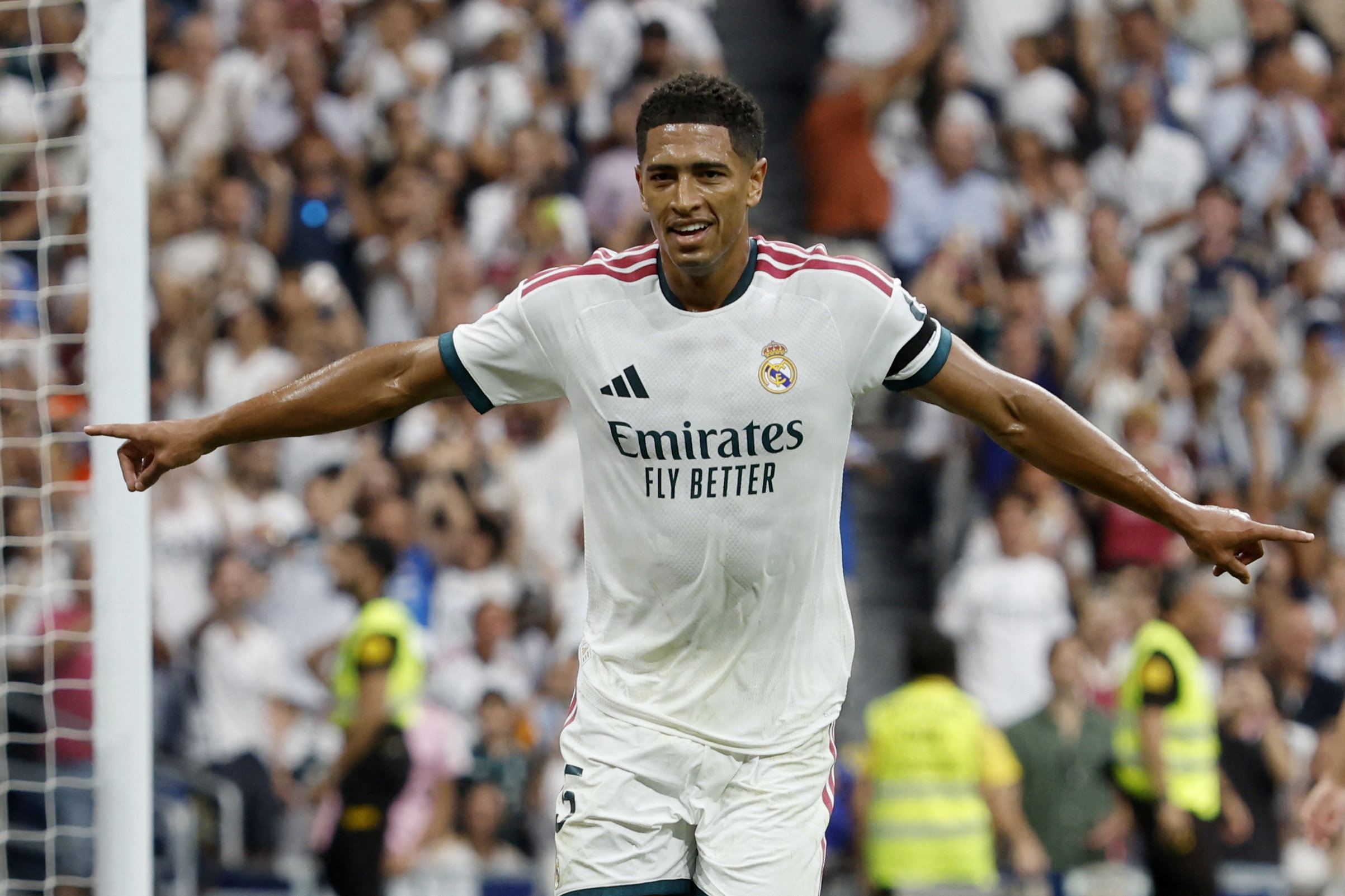 Jude Bellingham indtog hovedrollen i Real Madrids 4-0-sejr over oprykkeren Malaga.