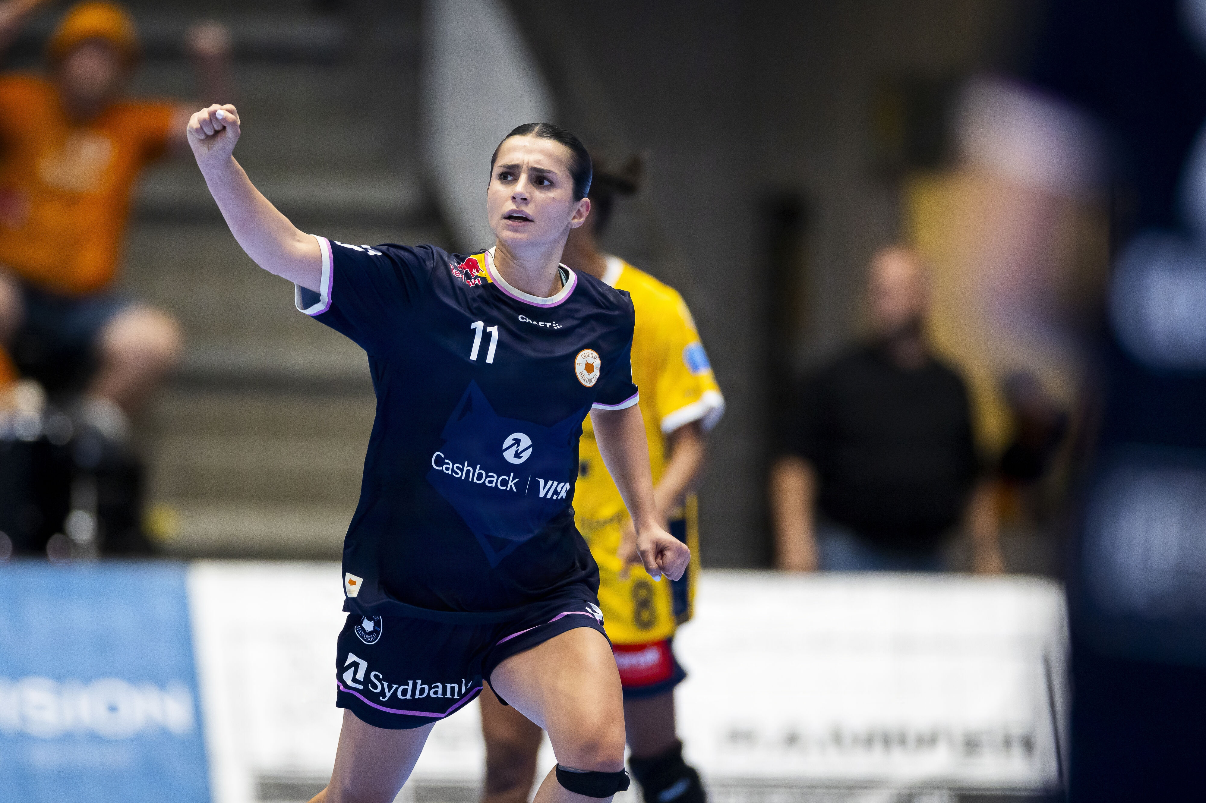 Den norske fløjspiller Tina Abdulla lavede otte mål mod Skanderborg. (Arkivfoto).