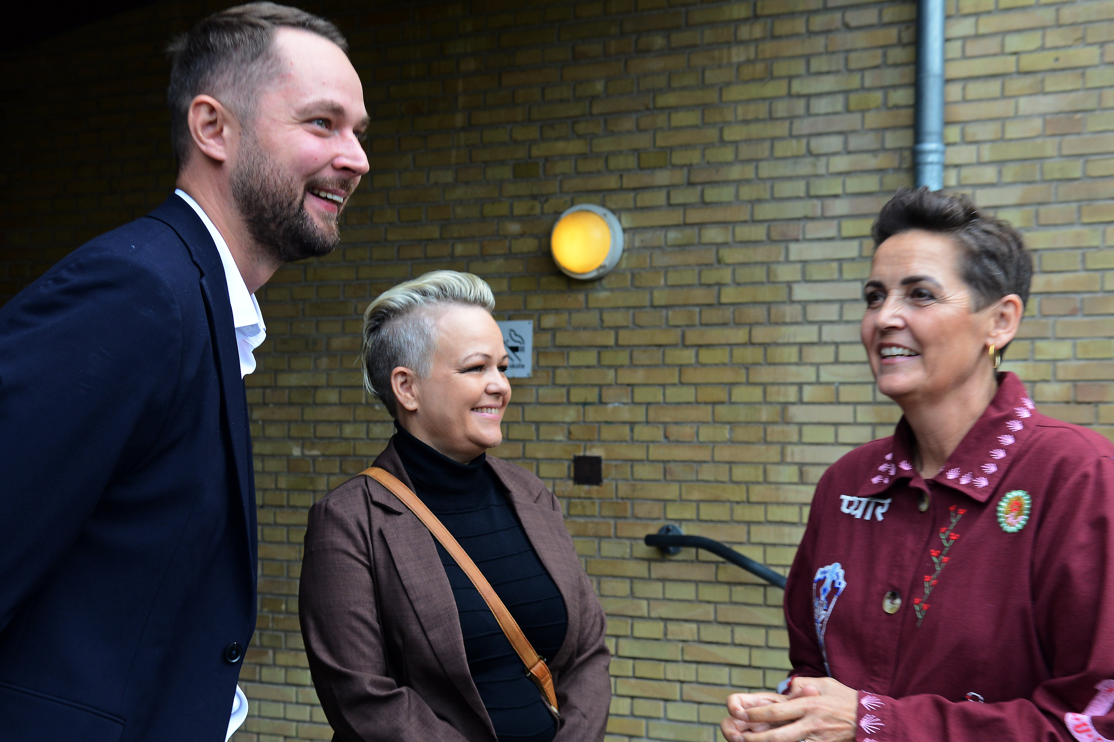 Borgmester Mikkel Dam (LA) og viceborgmester Michelle Frese (SF) tog imod økonomi- og Indenrigsminister Pia Olsen Dyhr (SF) på Sofiendalskolen i Haslev tidligere på året, da særtilskudspuljen blev offentliggjort. Nu har en anden pulje skabt håb, men også frustration.