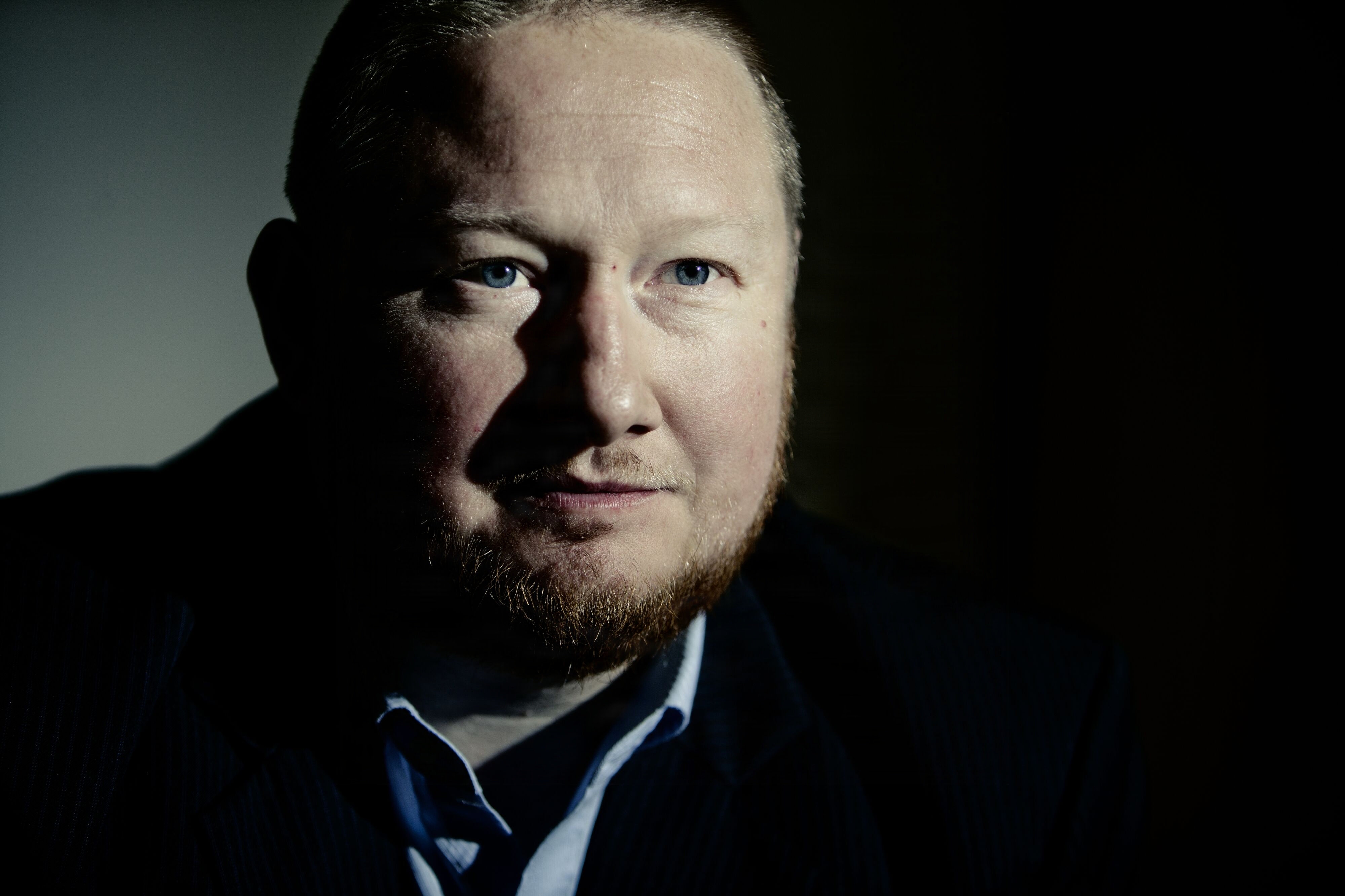 Morten Storm er her fotograferet i januar 2013. Ankestyrelsen skal anerkende, at Morten Storm, der har kaldt sig eks-agent for PET, skal have 82 procent af fuld førtidspension, afgør byret. (Arkivfoto).