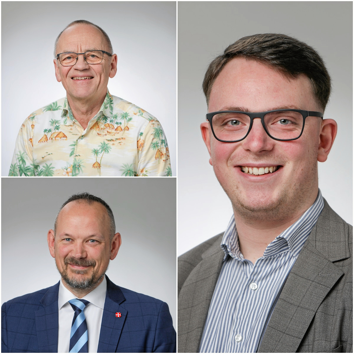 Thomas Clausen (EL), Martin Rahn Johansen (DD) og Søren Lund Hansen (DF) ved, om vælgerne blev ført bag lyset, da de under valgkampen fik at vide, at økonomien var genoprettet.