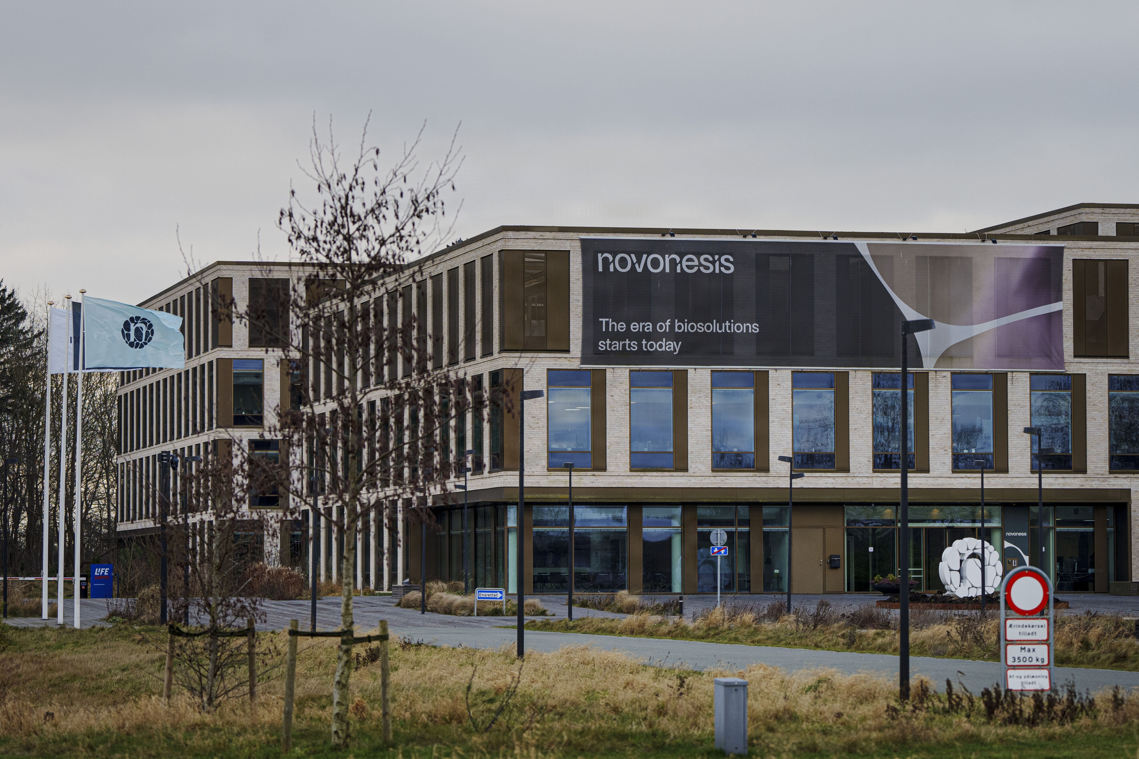 Novonesis' hovedkvarter ligger i Lyngby nord for København. (Arkivfoto).