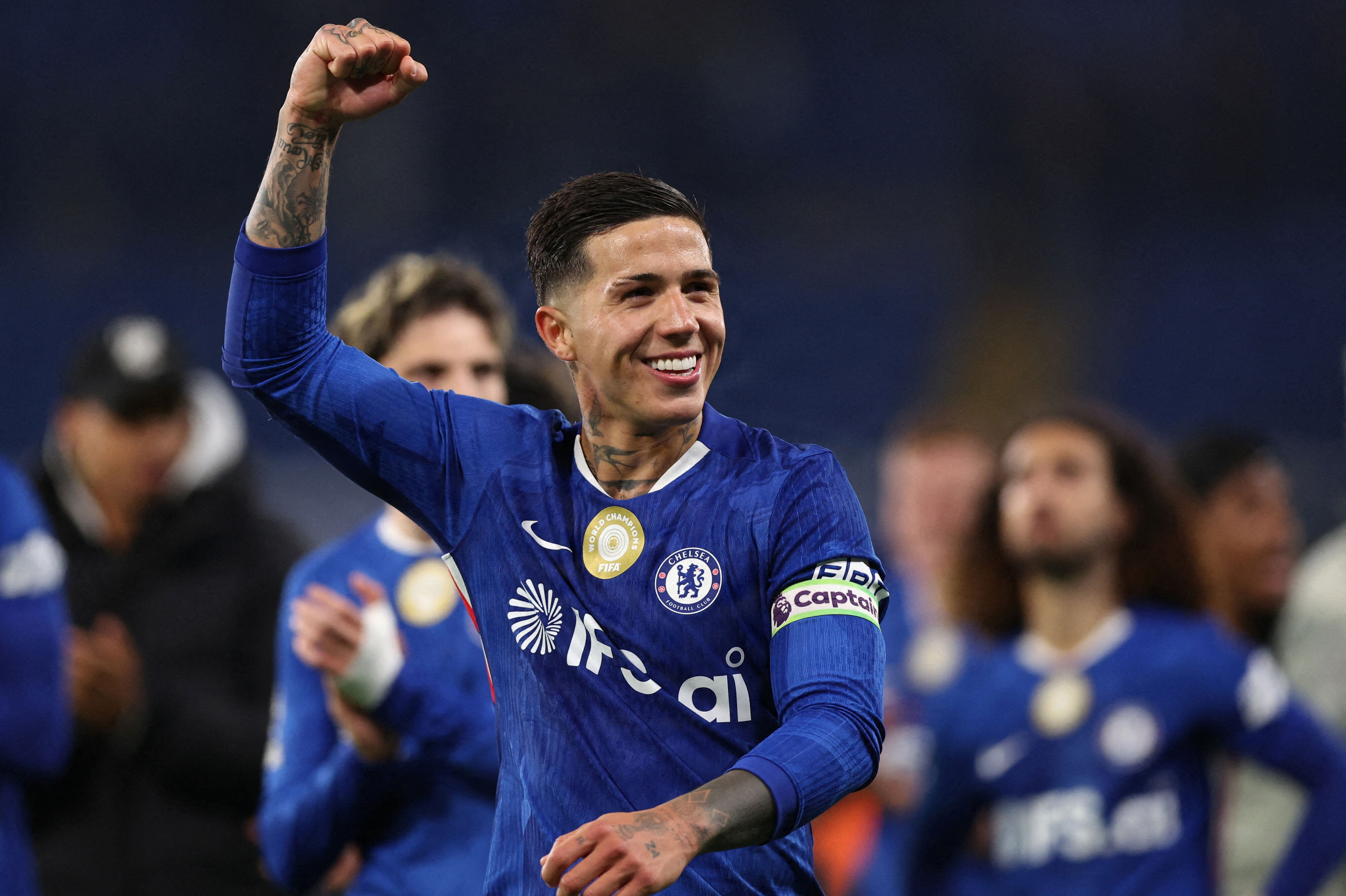 Enzo Fernandez' skifte fra Chelsea til Manchester City blev sommerens dyreste indkøb i Premier League. (Arkivfoto).