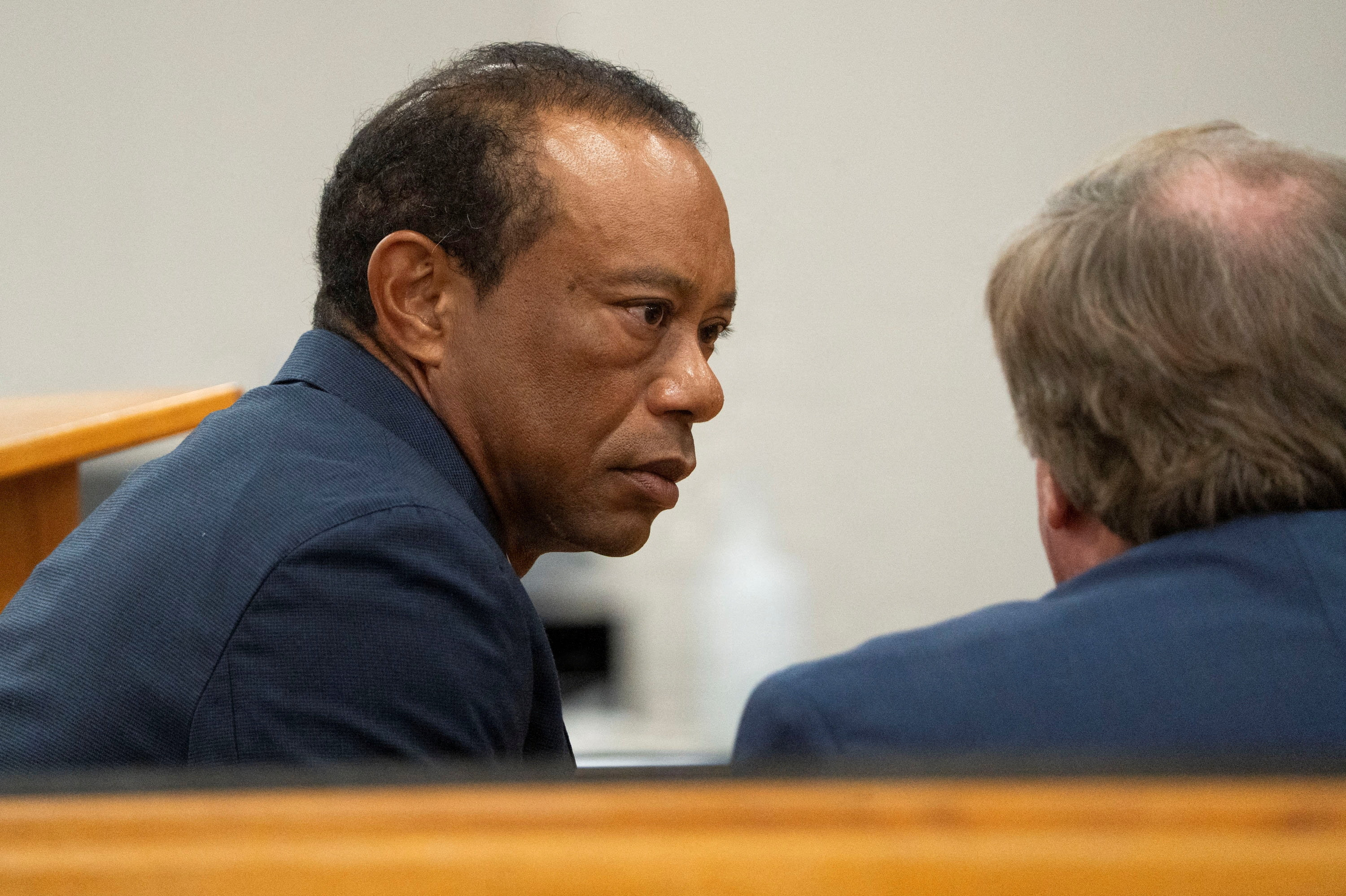 Tiger Woods var onsdag til stede i retten i Florida.