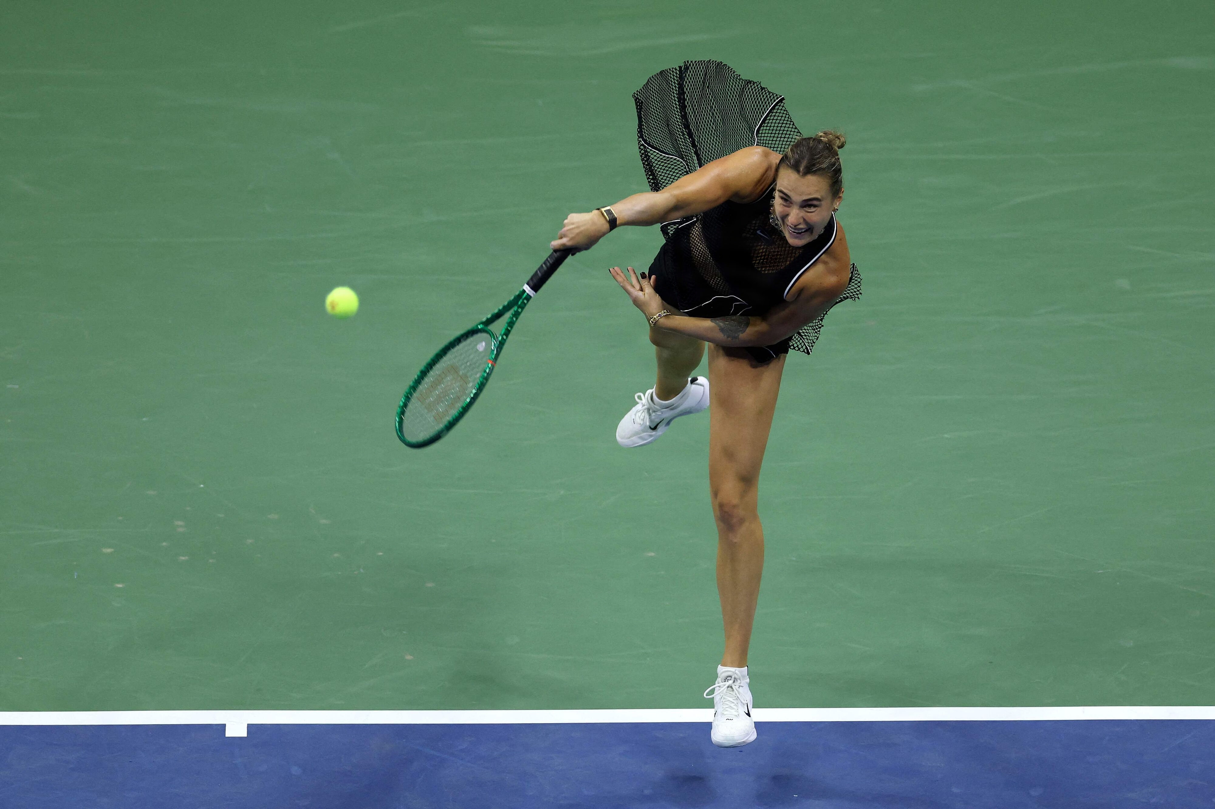 Aryna Sabalenka vandt sikkert over Polina Iatcenko og er videre til tredje runde i US Open.