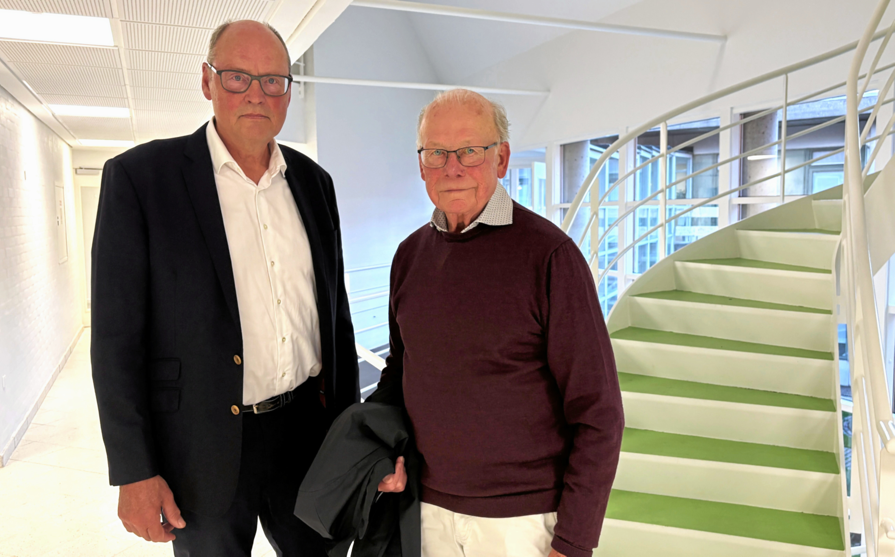 Medlem af Elværksforeningens bestyrelse, Leif Iversen sammen med tidligere medlem Verner Bylov Larsen var skuffede over den manglende dialog med kommunen omkring Elværkets fremtid.
