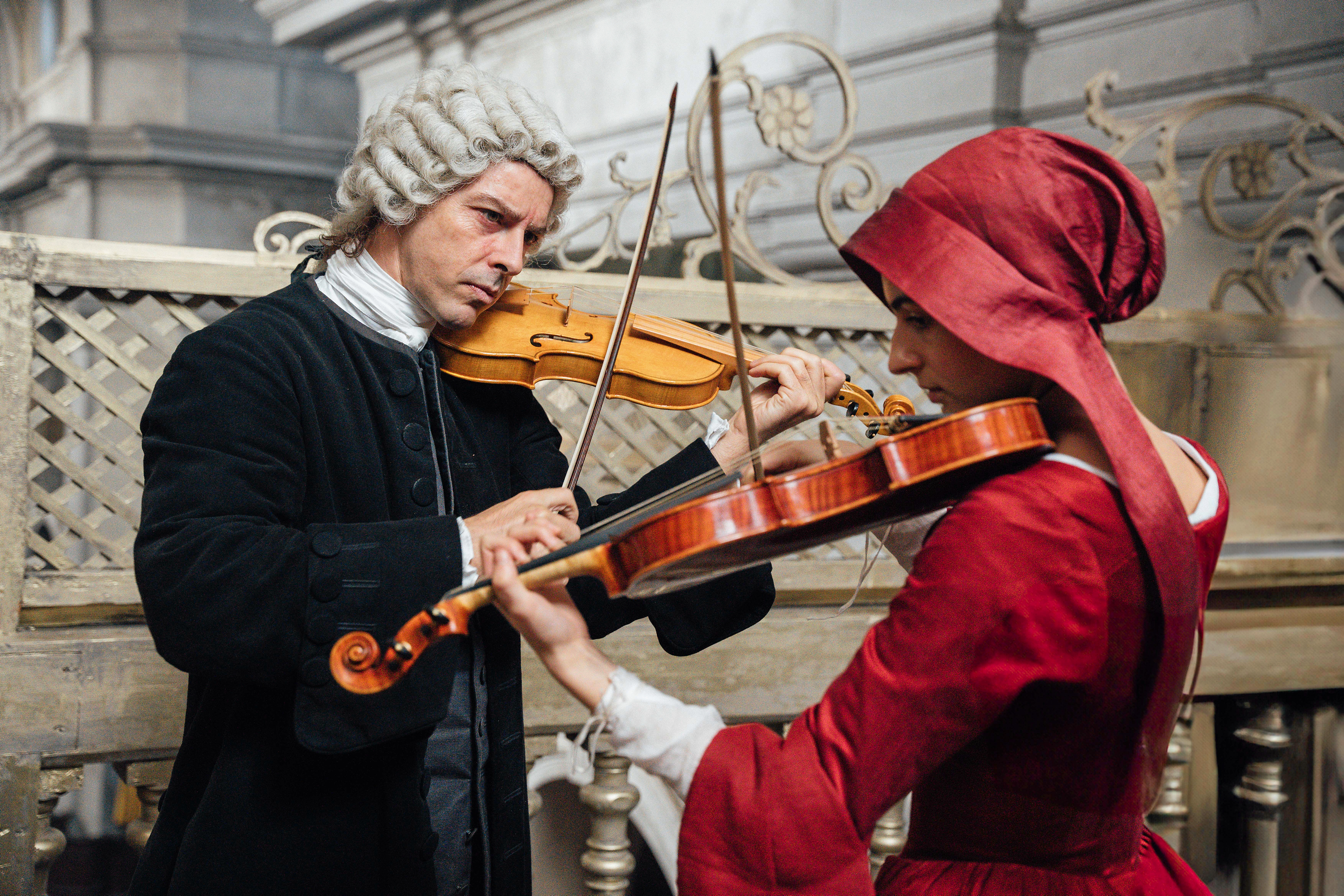 Fra filmen "Primavera", der kredser om Vivaldi og "De fire årstider".