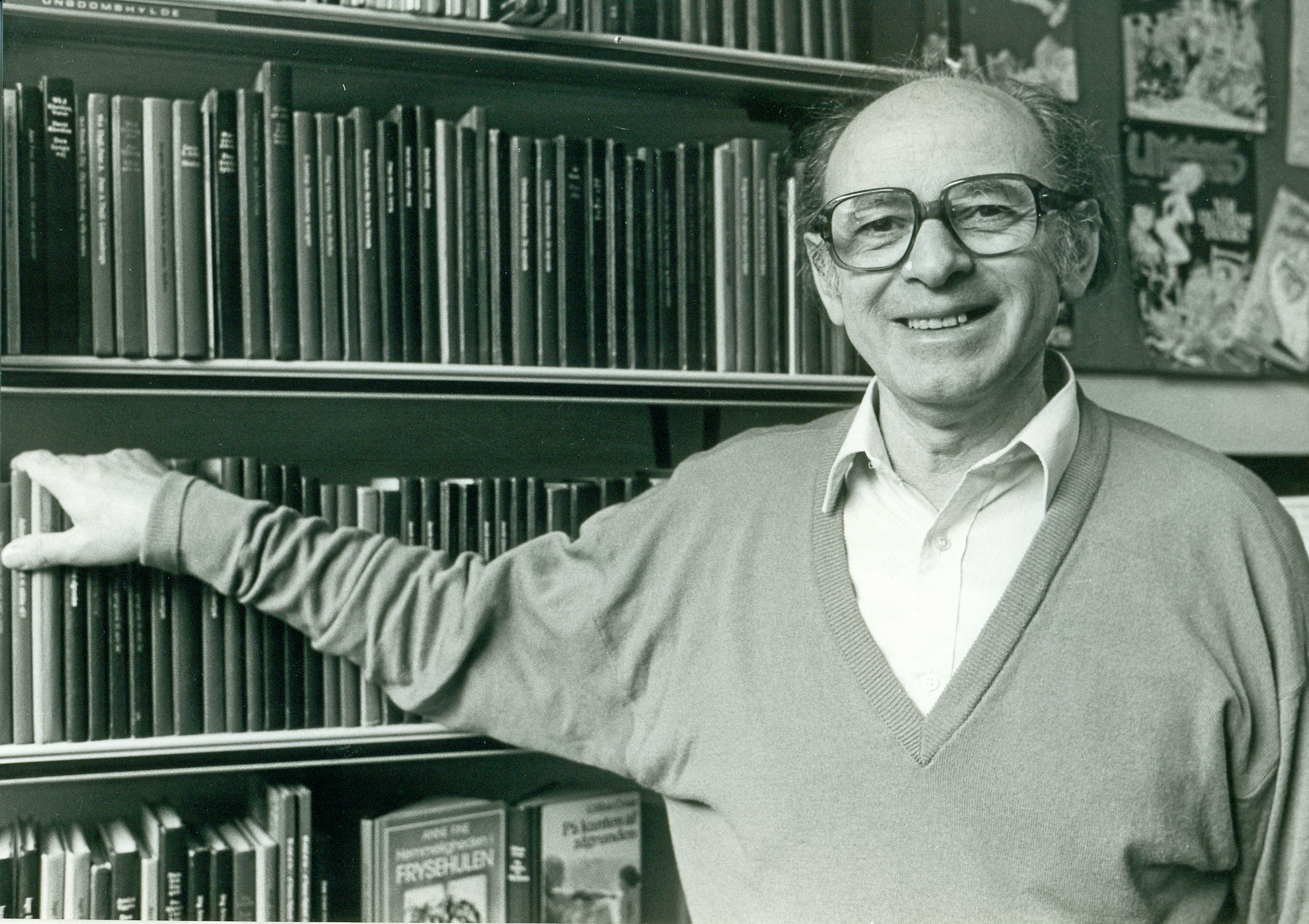 Alex Eisenberg, som var bibliotekschef i Hillerød 1976-1990, havde en dyster fortid, som man kan høre mere om i et foredrag 1. oktober.