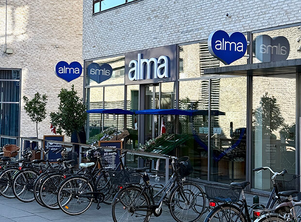 Alma slår dørene op i Rungsted den 10. September.